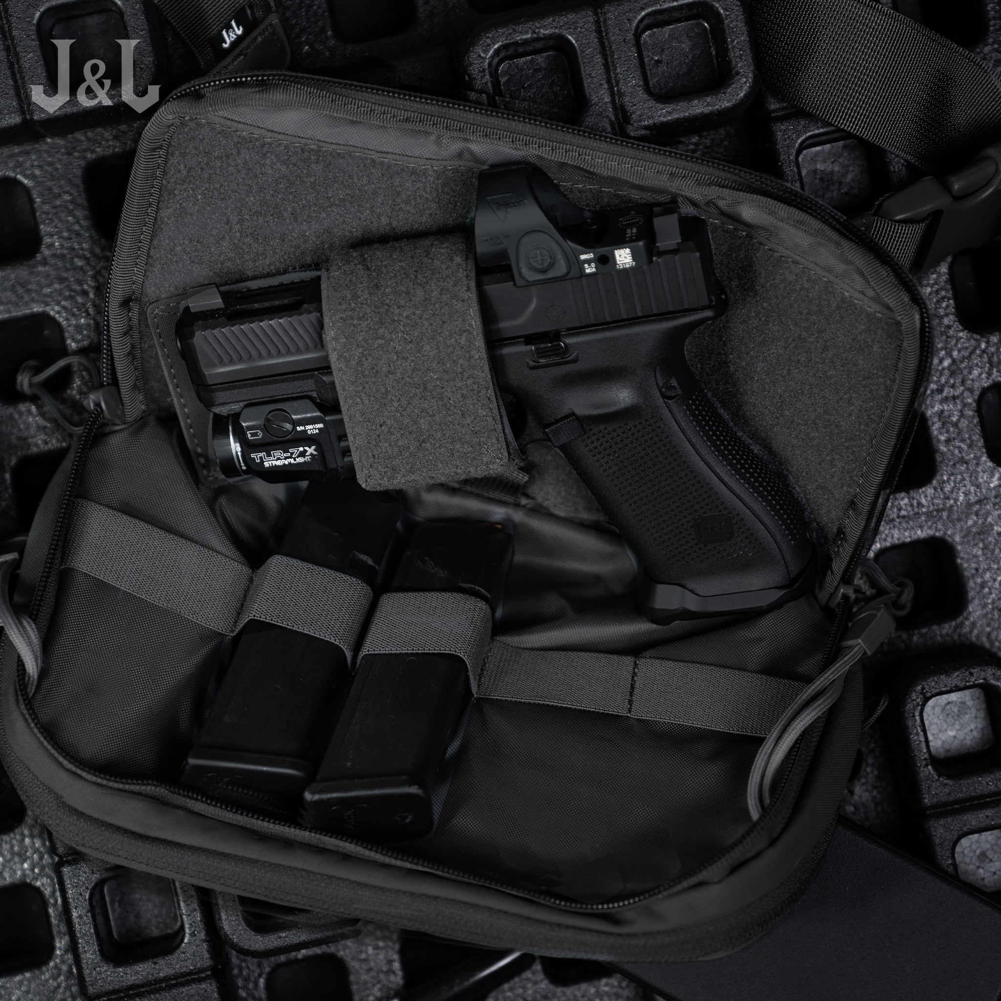 Edgepack CCW Nylon Waist Pack with Quick-Draw Function
