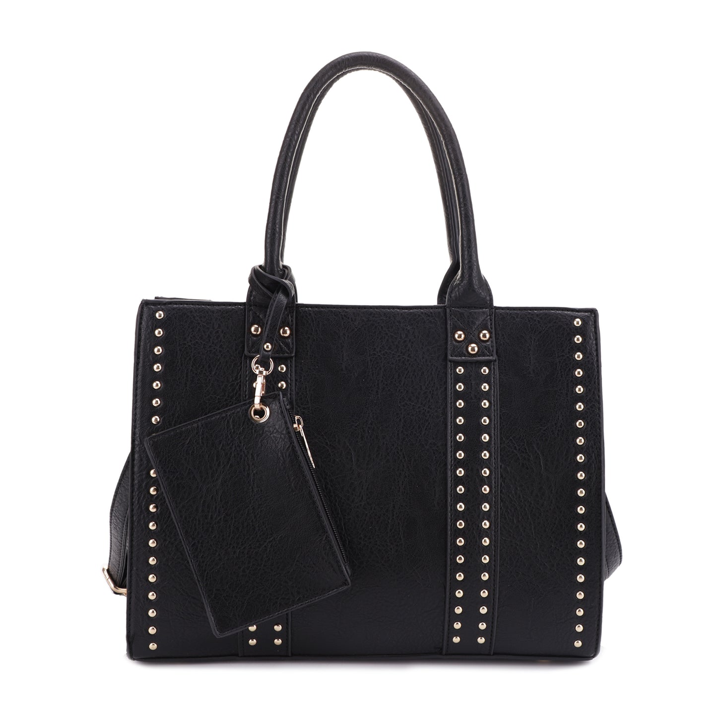 Kate Concealed Carry Lock and Key Satchel with Coin Pouch
