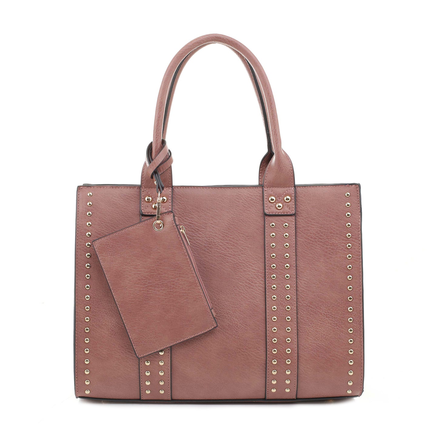 Kate Concealed Carry Lock and Key Satchel with Coin Pouch