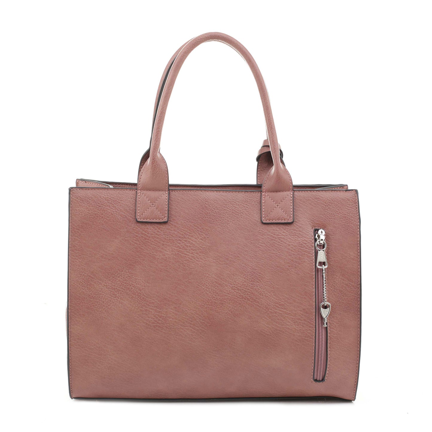 Kate Concealed Carry Lock and Key Satchel with Coin Pouch