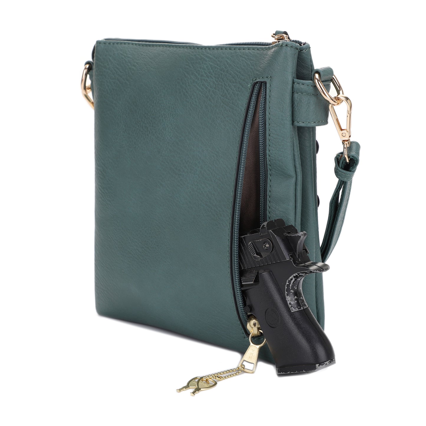 Piper Concealed Carry Lock and Key Crossbody