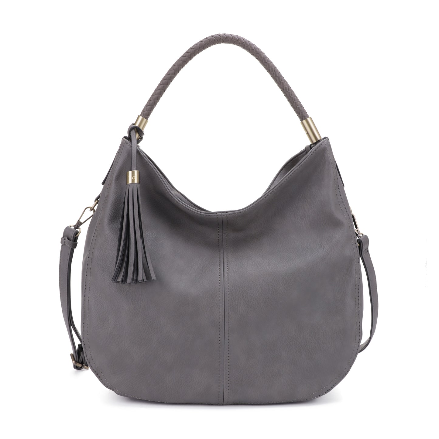 Sienna Concealed Carry Lock and Key Tassel Hobo Shoulder Bag