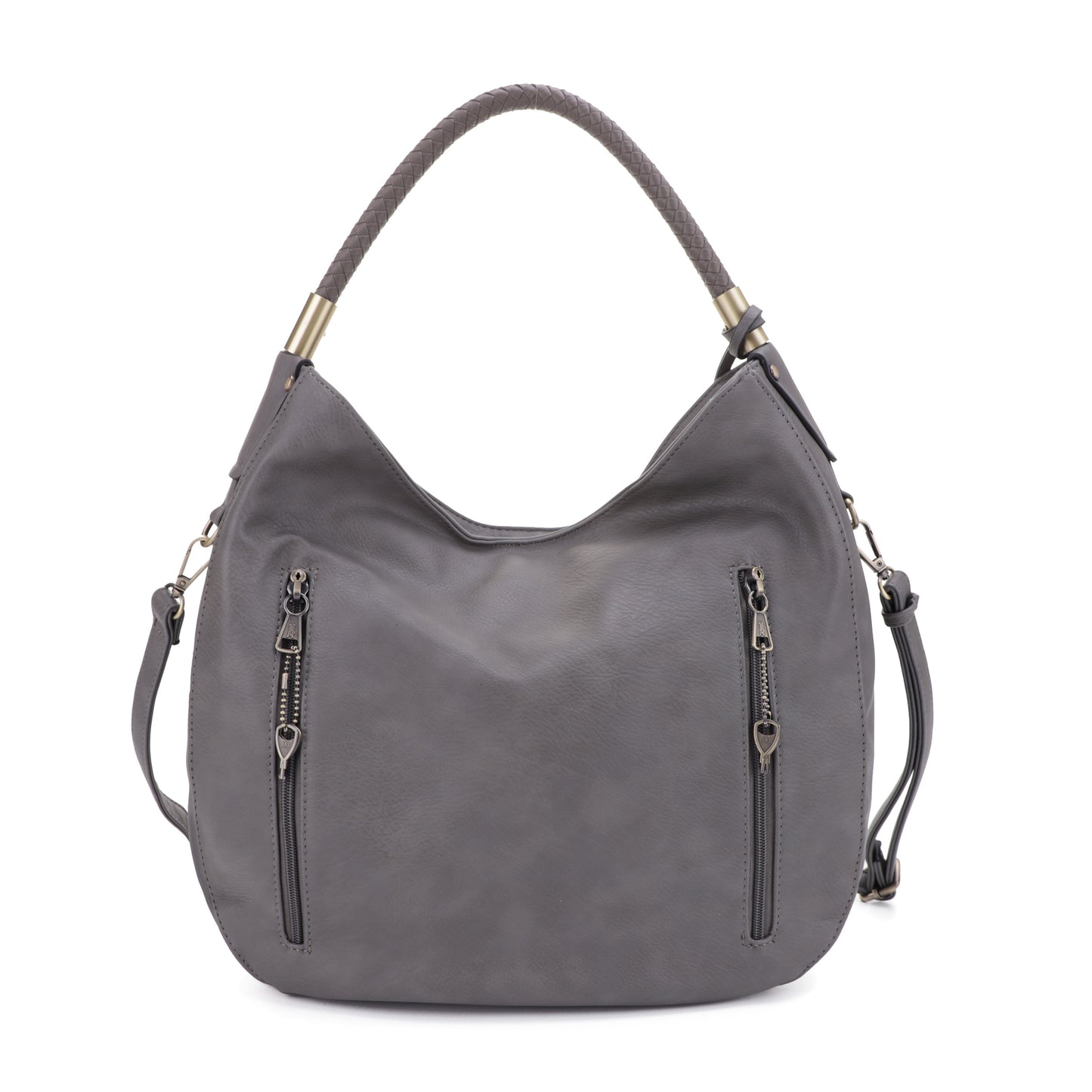 Sienna Concealed Carry Lock and Key Tassel Hobo Shoulder Bag