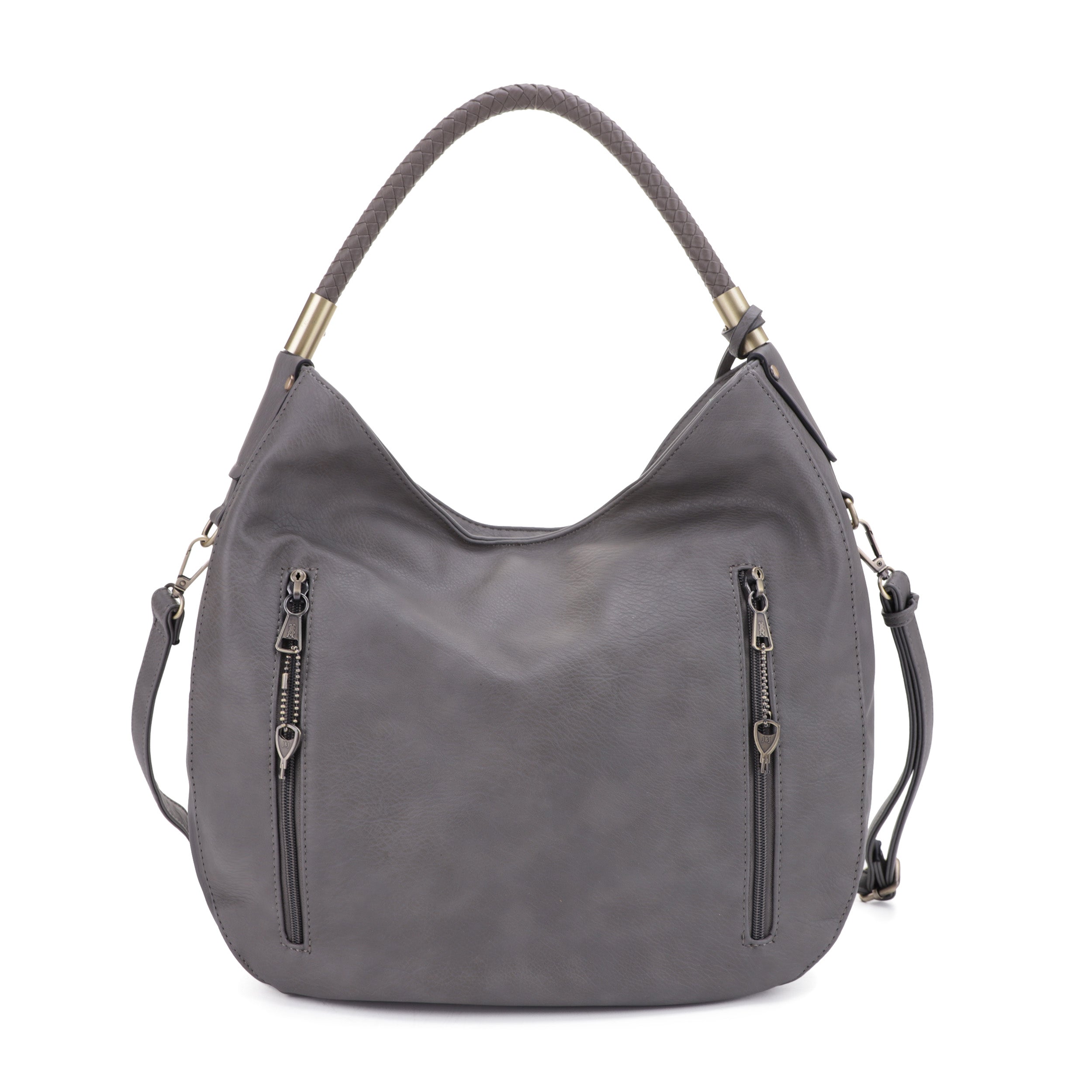 Sienna Concealed Carry Lock and Key Tassel Hobo Shoulder Bag
