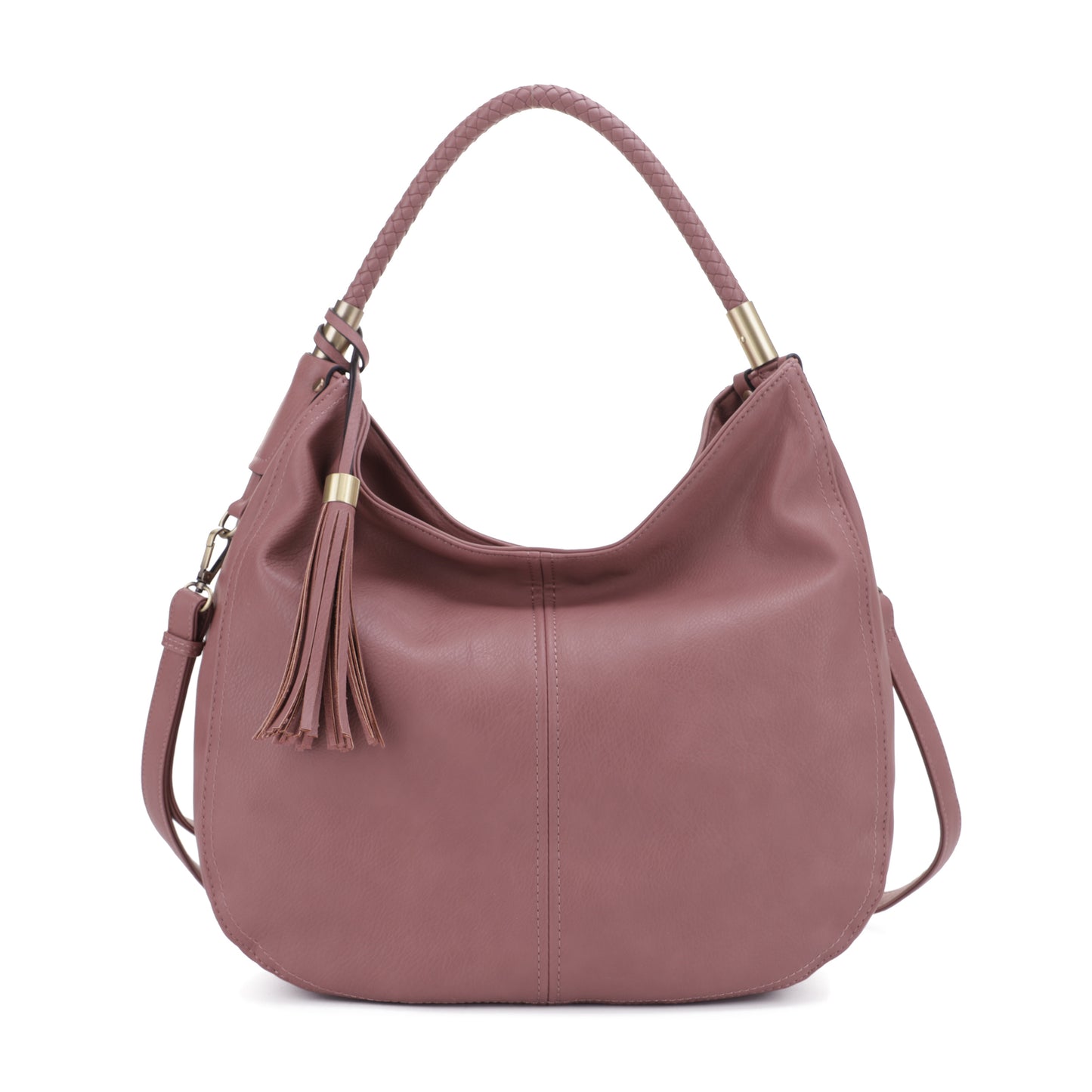 Sienna Concealed Carry Lock and Key Tassel Hobo Shoulder Bag