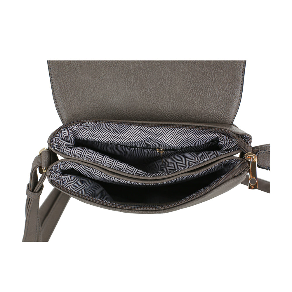 Cheyanne Concealed Carry Crossbody with Lock and Key