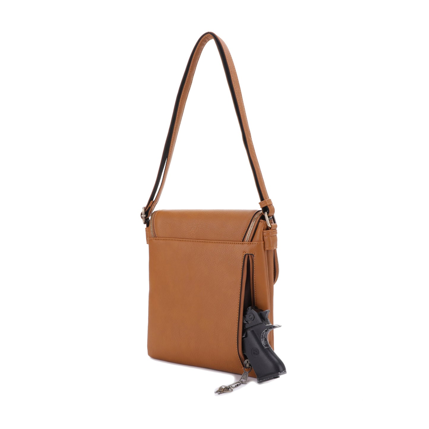 Ella Concealed Carry Lock and Key Crossbody