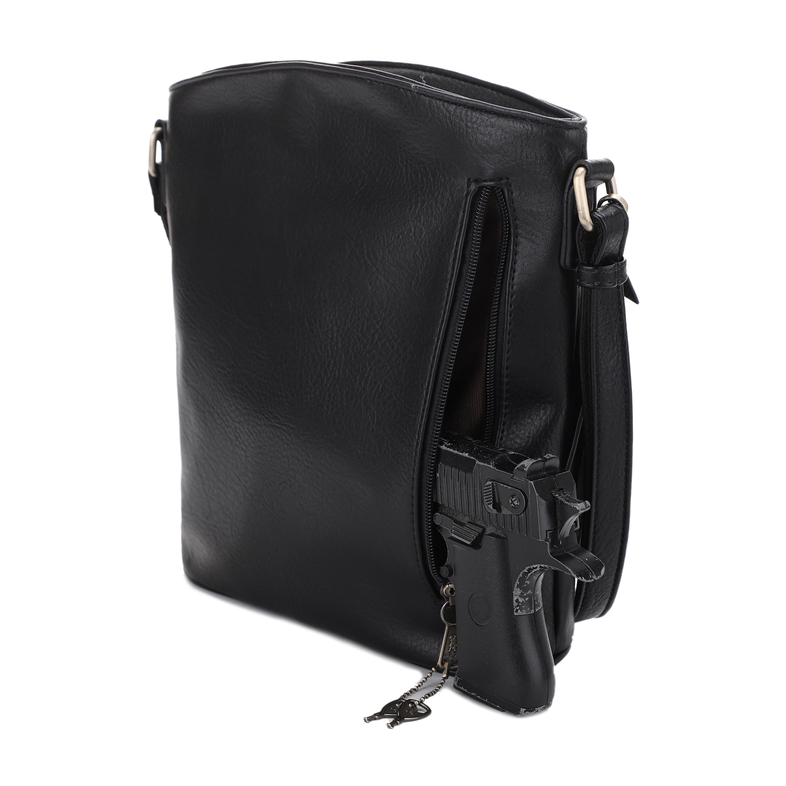 Robin Concealed Carry Lock and Key Crossbody