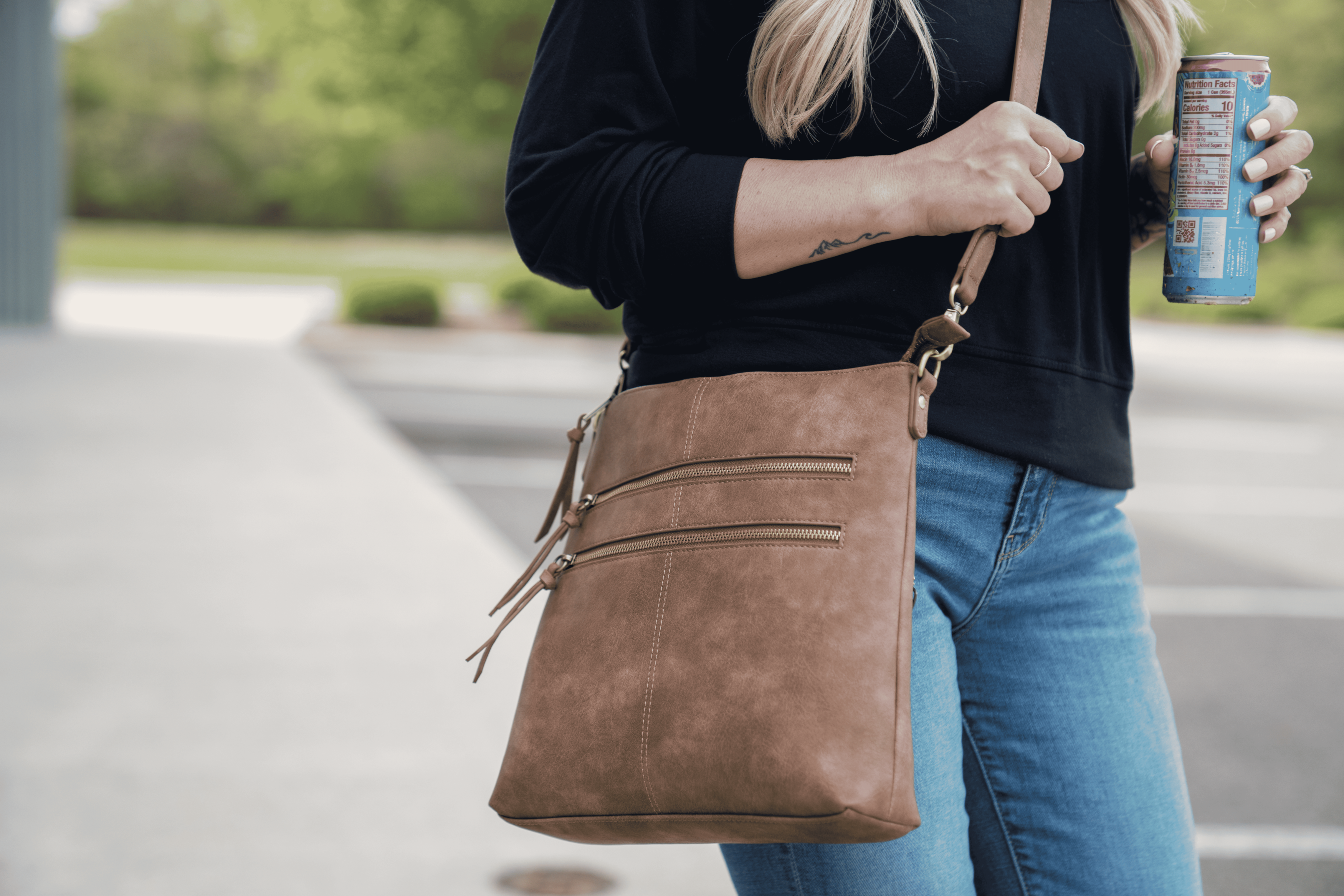 Southport Concealed Carry Lock and Key Crossbody