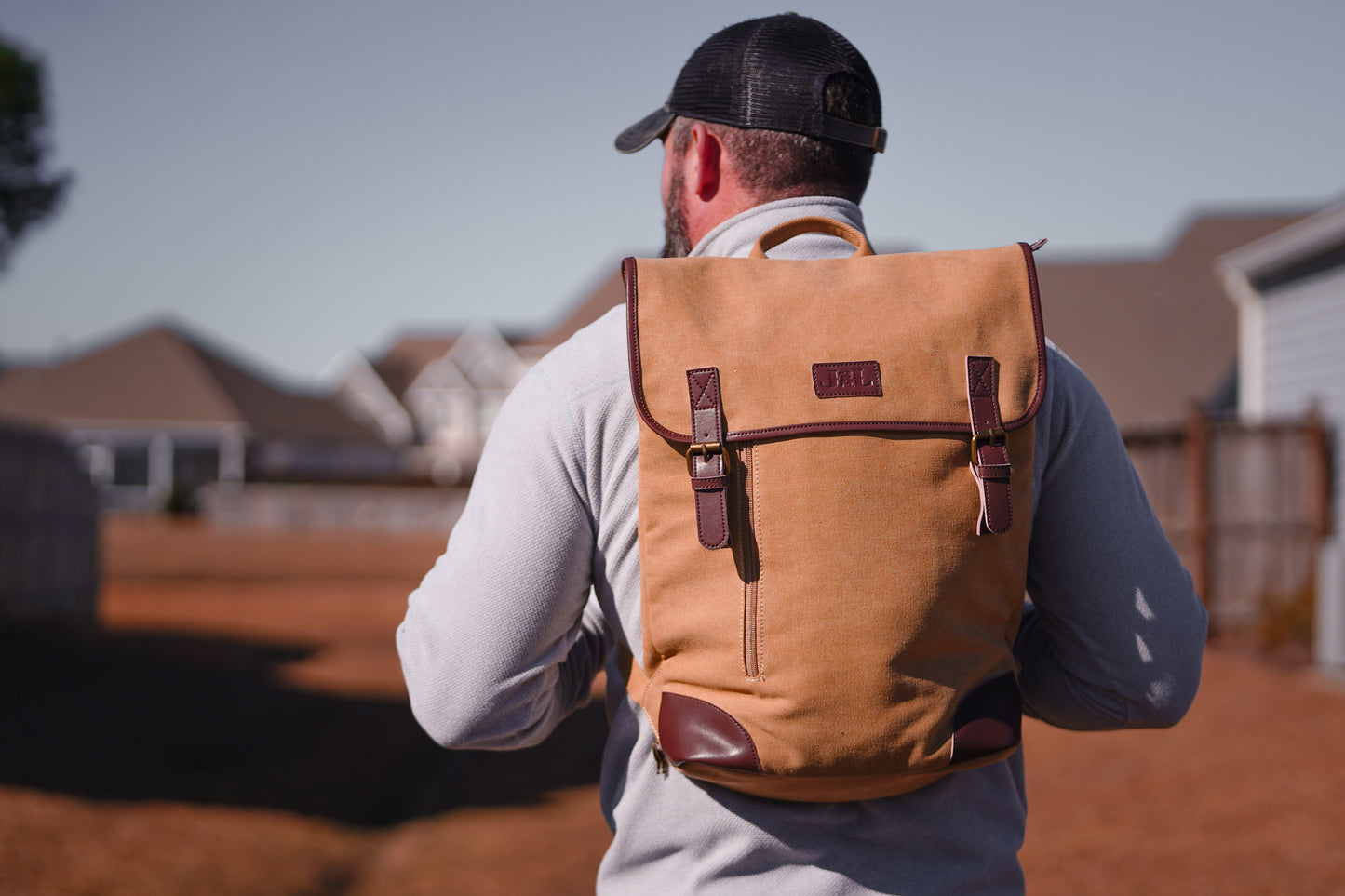 Lassen Unisex Concealed Carry Laptop Backpack