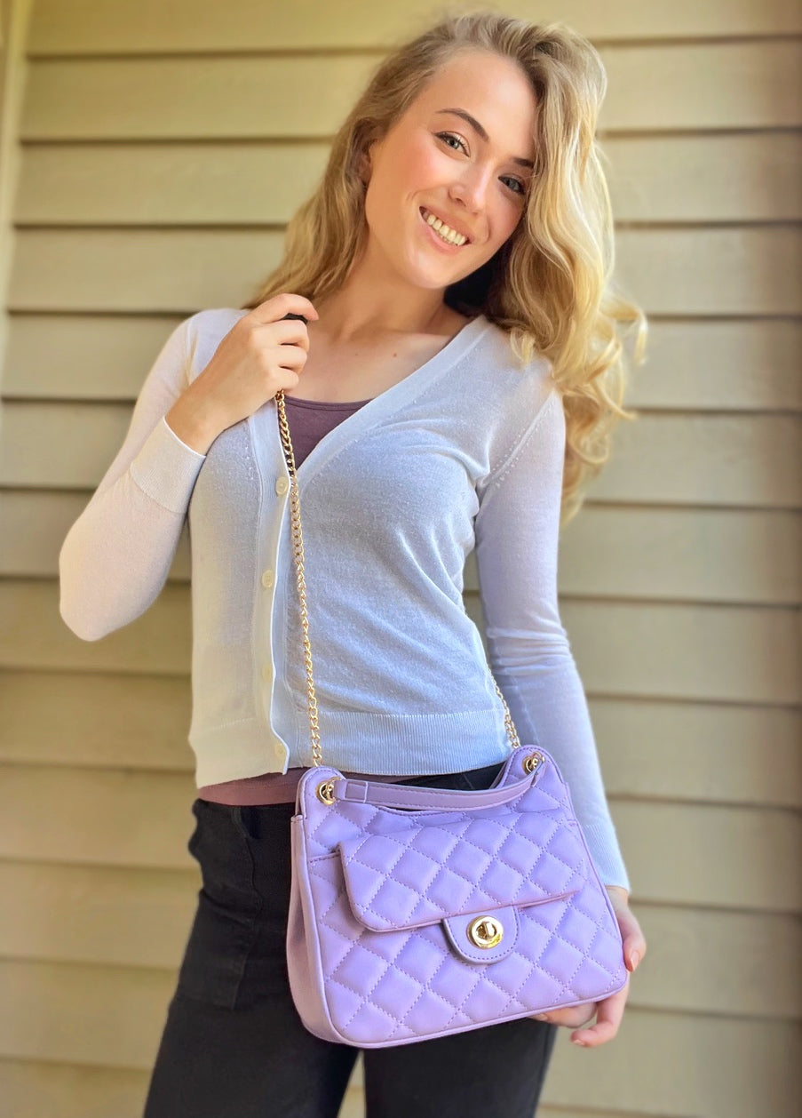 SG SUGU Sunday Quilted Crossbody Shoulder Bag (Non-CCW)