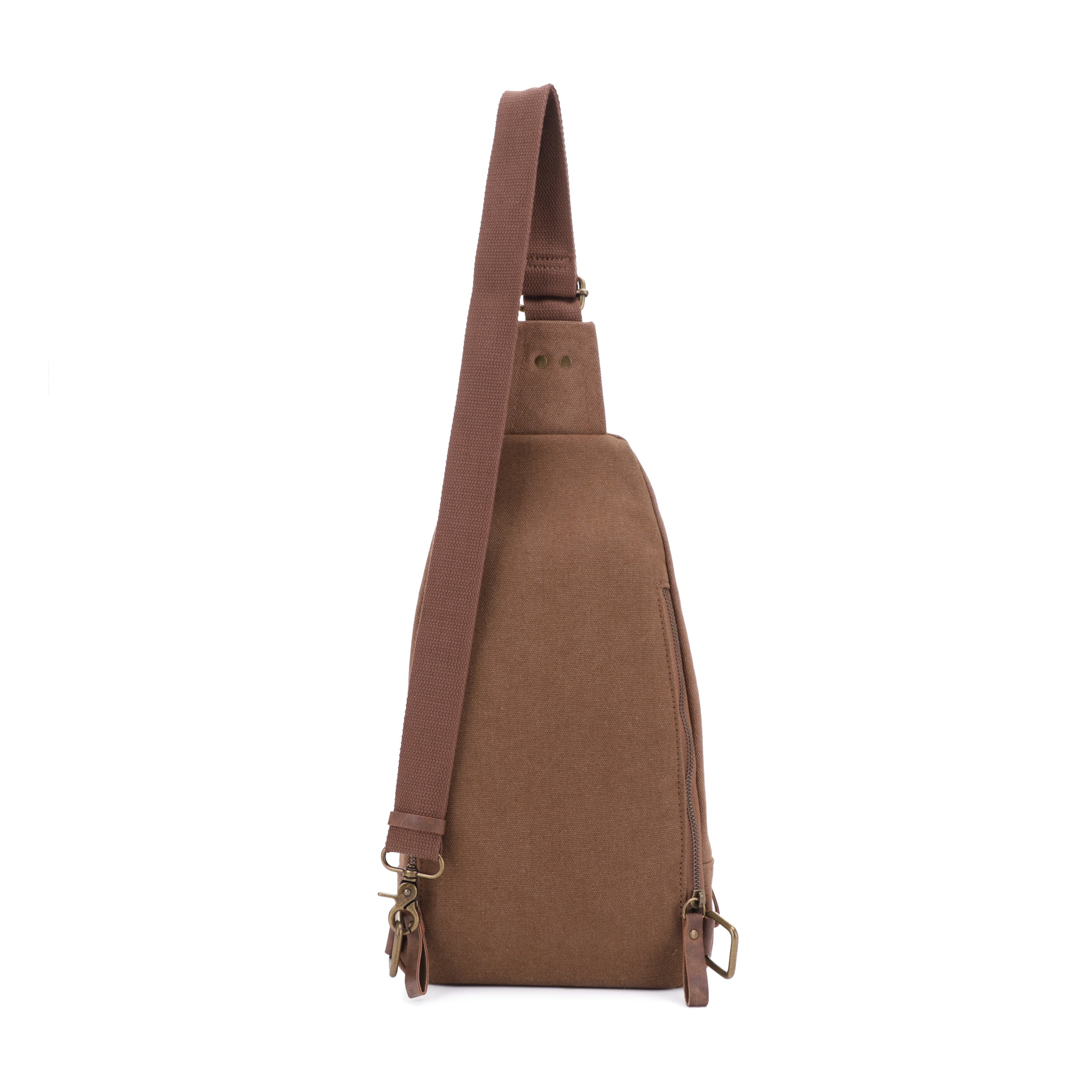 Glacier Unisex Canvas Sling Shoulder Concealed Backpack