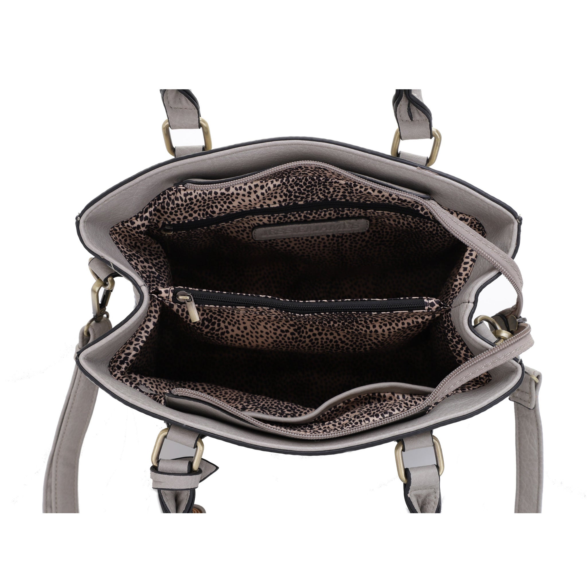 Lioness Concealed Carry Satchel Bag with Tassel