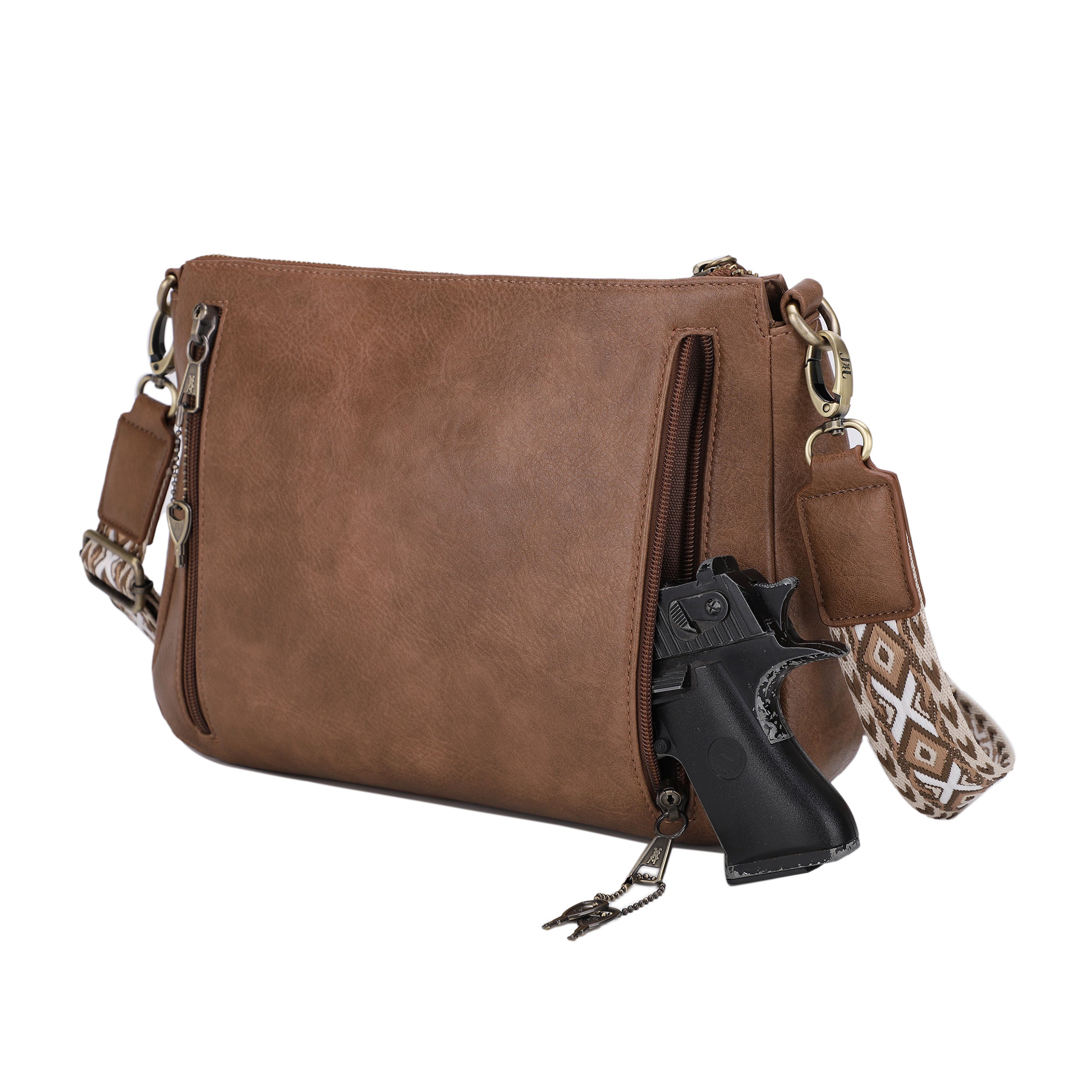 Hudson Concealed Carry Zip Crossbody Bag