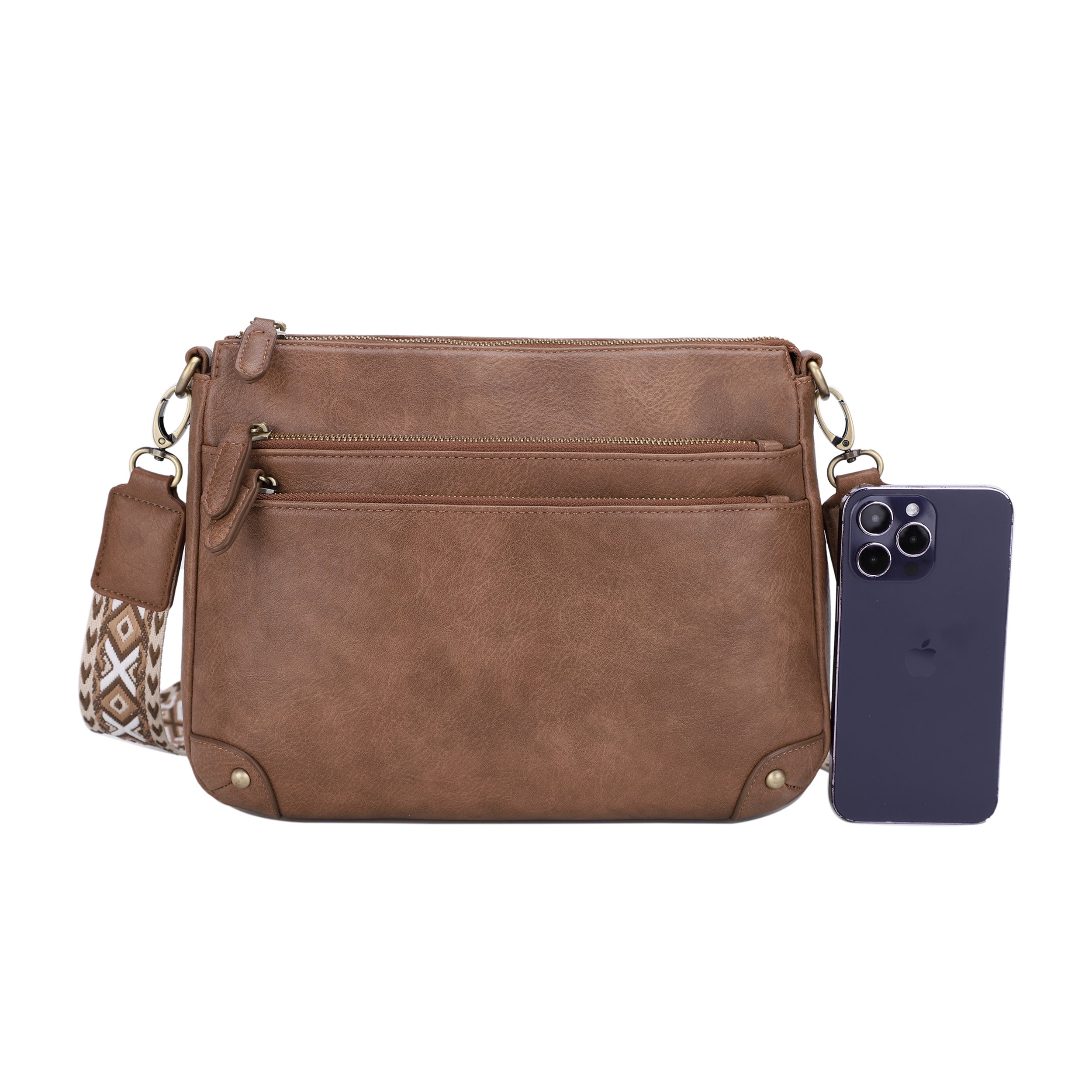 Hudson Concealed Carry Zip Crossbody Bag