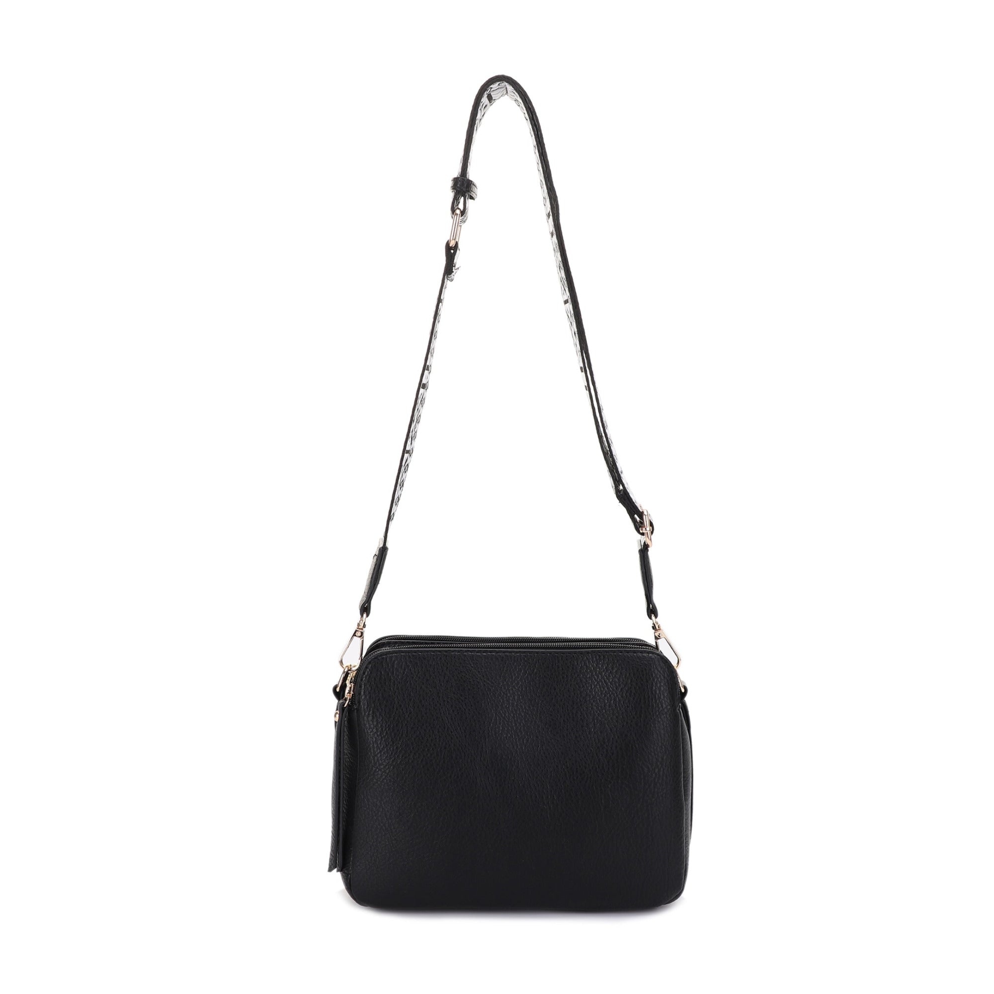 Rebecca Triple Compartment Lock and Key Concealed Carry Crossbody