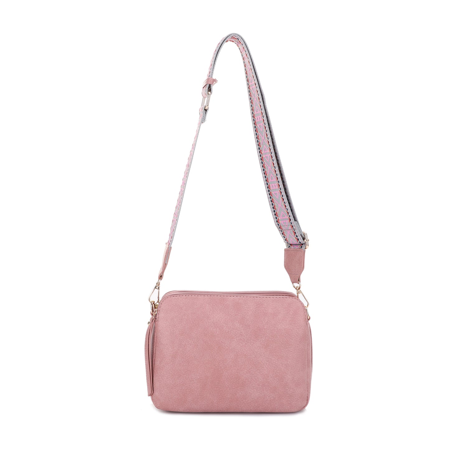 Rebecca Triple Compartment Lock and Key Concealed Carry Crossbody