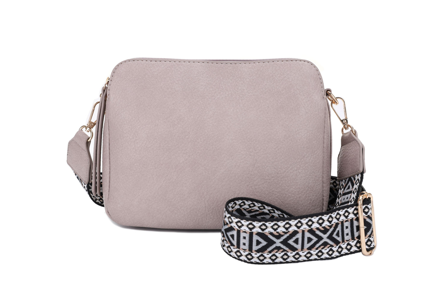 Rebecca Triple Compartment Lock and Key Concealed Carry Crossbody