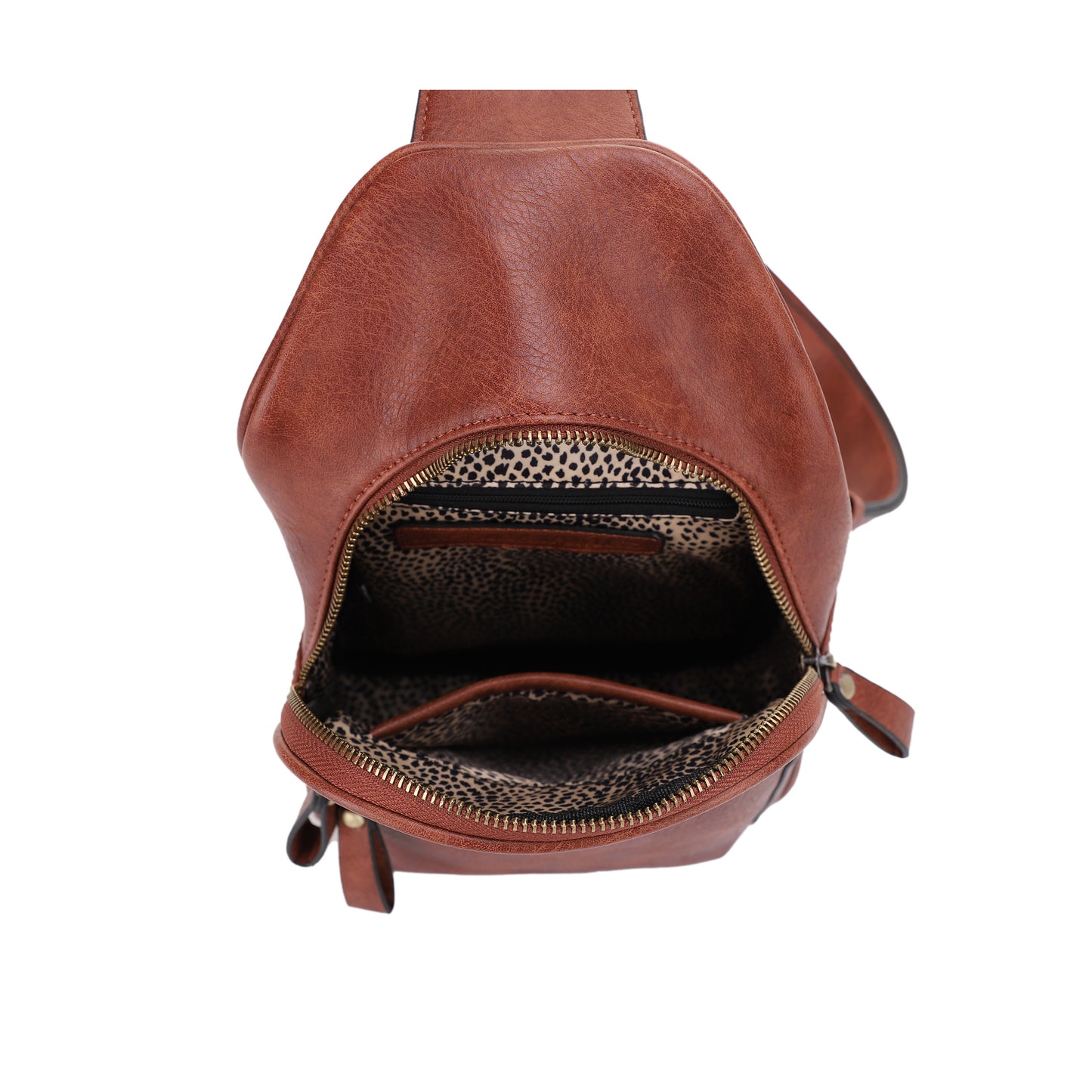 Jeannie Concealed Carry Lock and Key Sling Shoulder Backpack