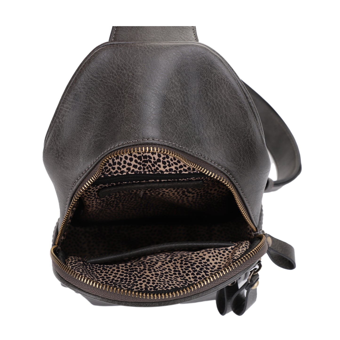 Jeannie Concealed Carry Lock and Key Sling Shoulder Backpack