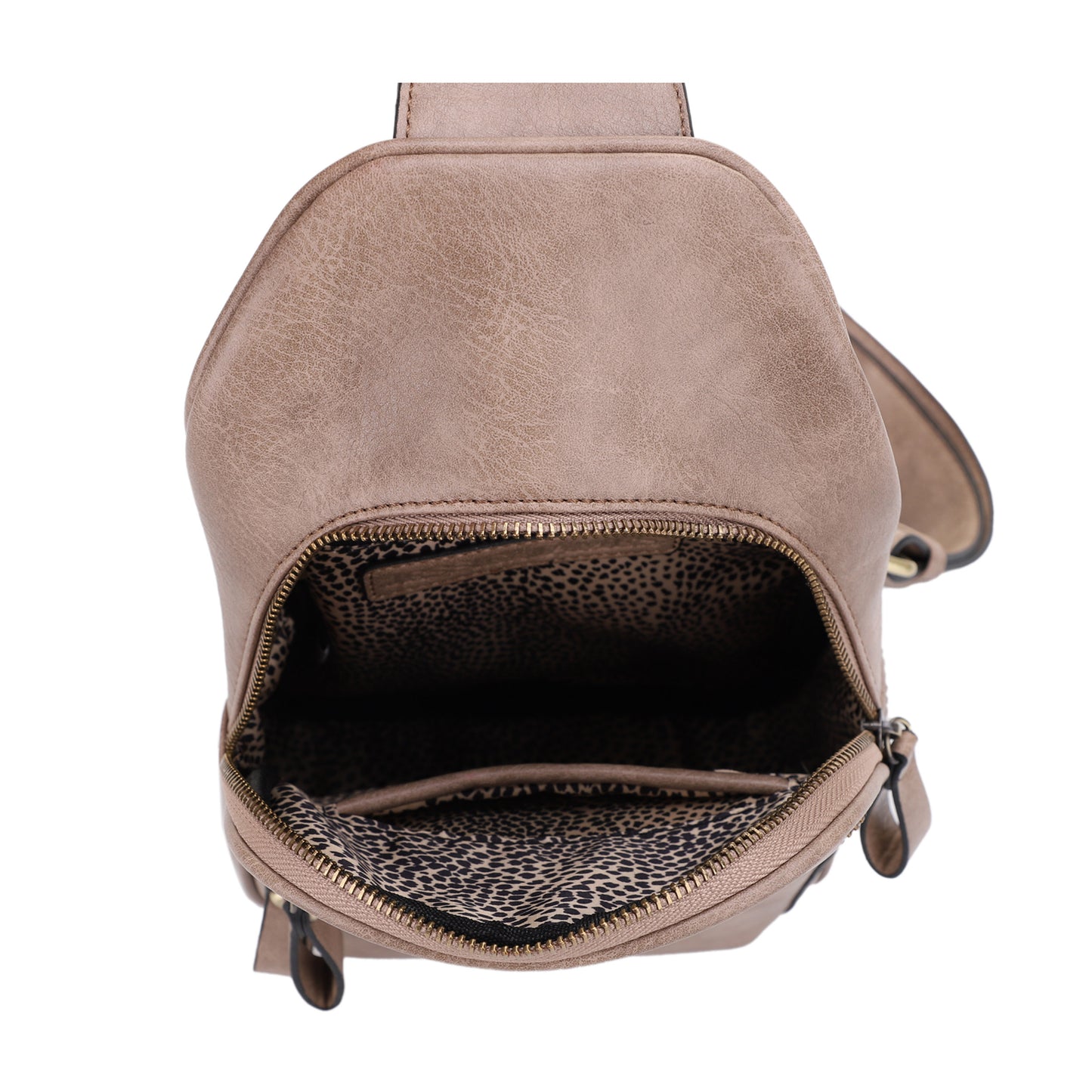 Jeannie Concealed Carry Lock and Key Sling Shoulder Backpack