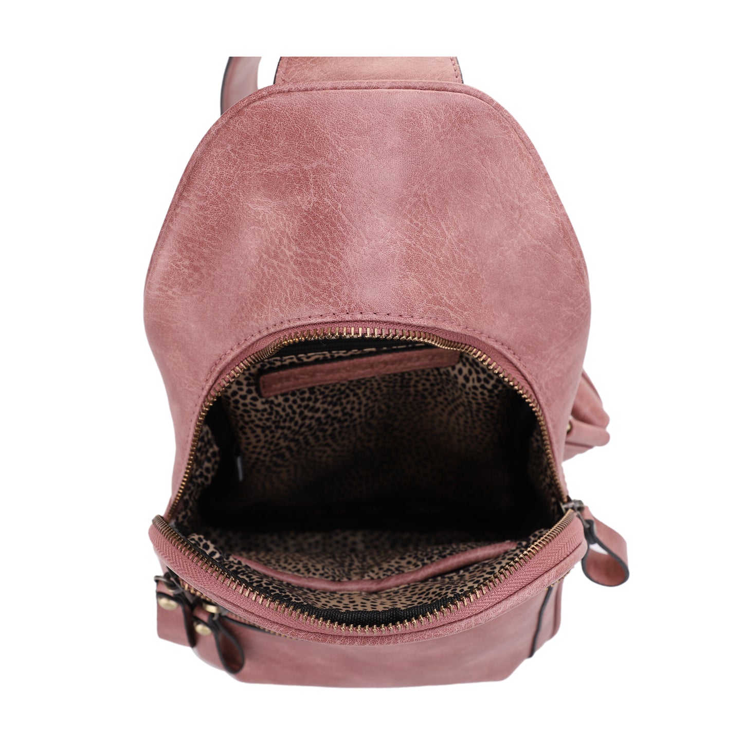 Jeannie Concealed Carry Lock and Key Sling Shoulder Backpack