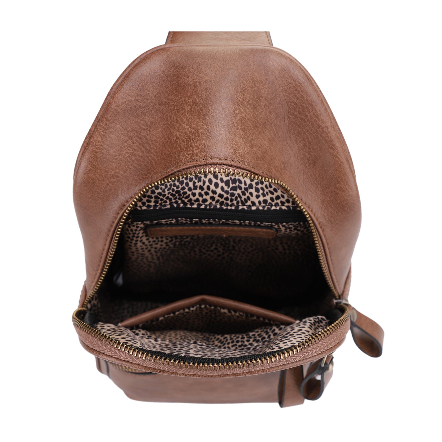 Jeannie Concealed Carry Lock and Key Sling Shoulder Backpack