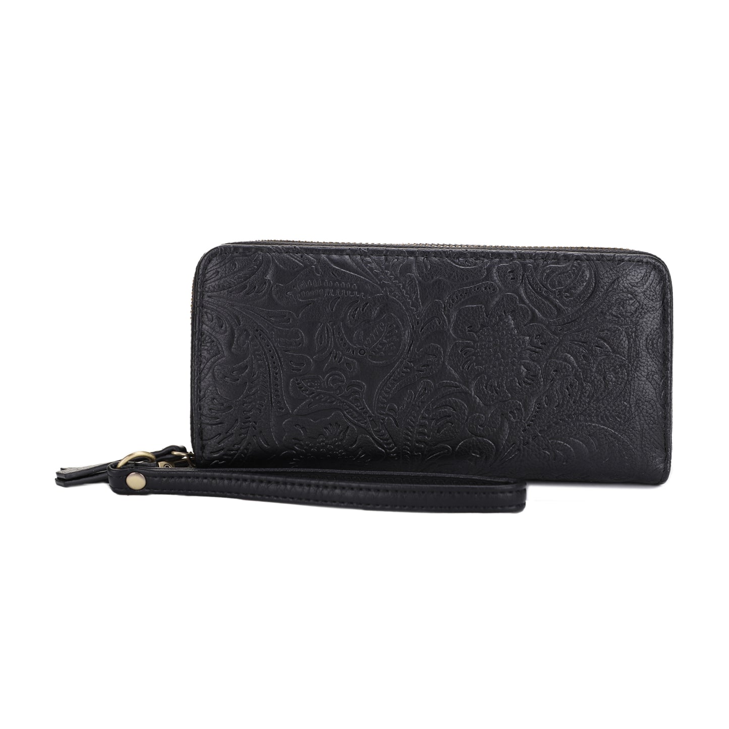 Cassidy Concealed Carry Tooled Tote Bag with Matching Wallet