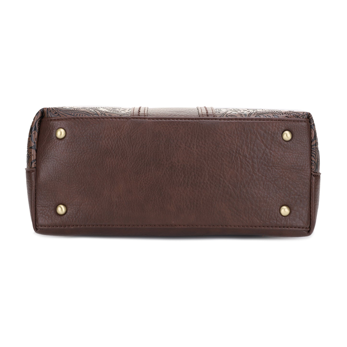 Cassidy Concealed Carry Tooled Tote Bag with Matching Wallet