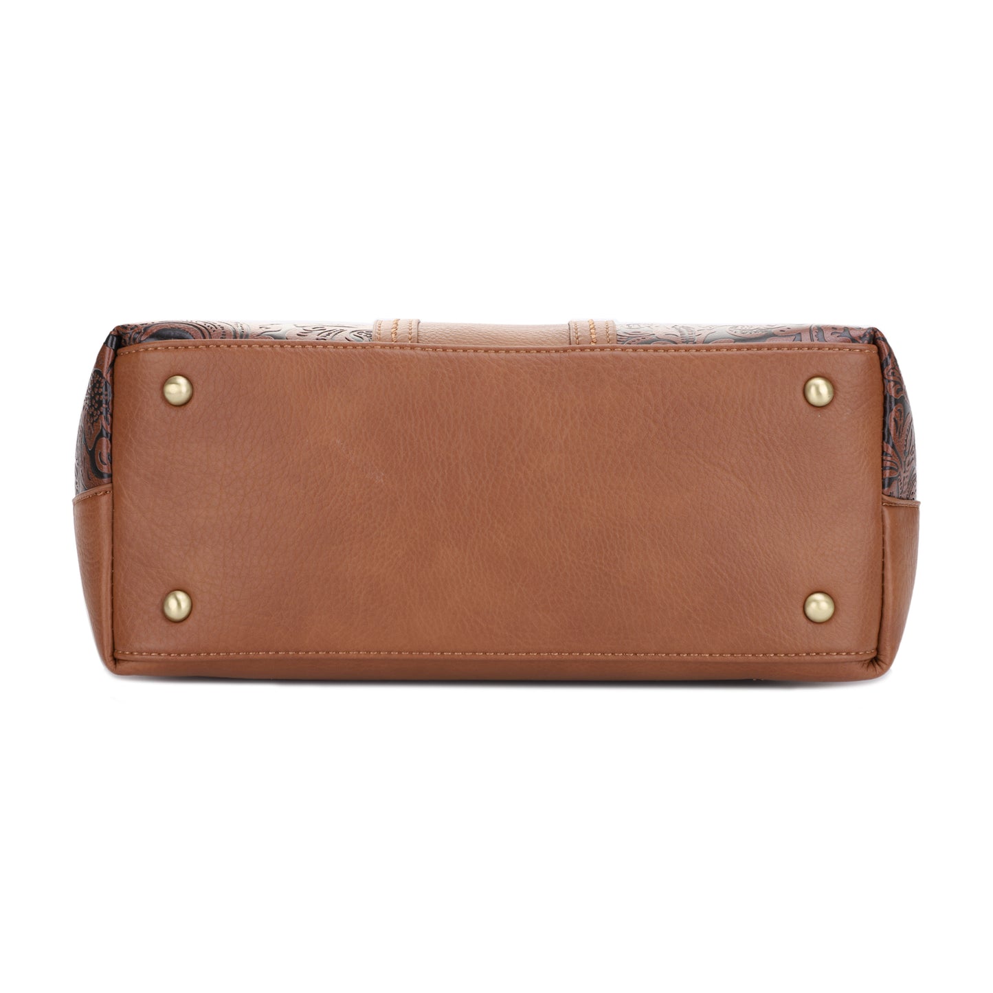 Cassidy Concealed Carry Tooled Tote Bag with Matching Wallet