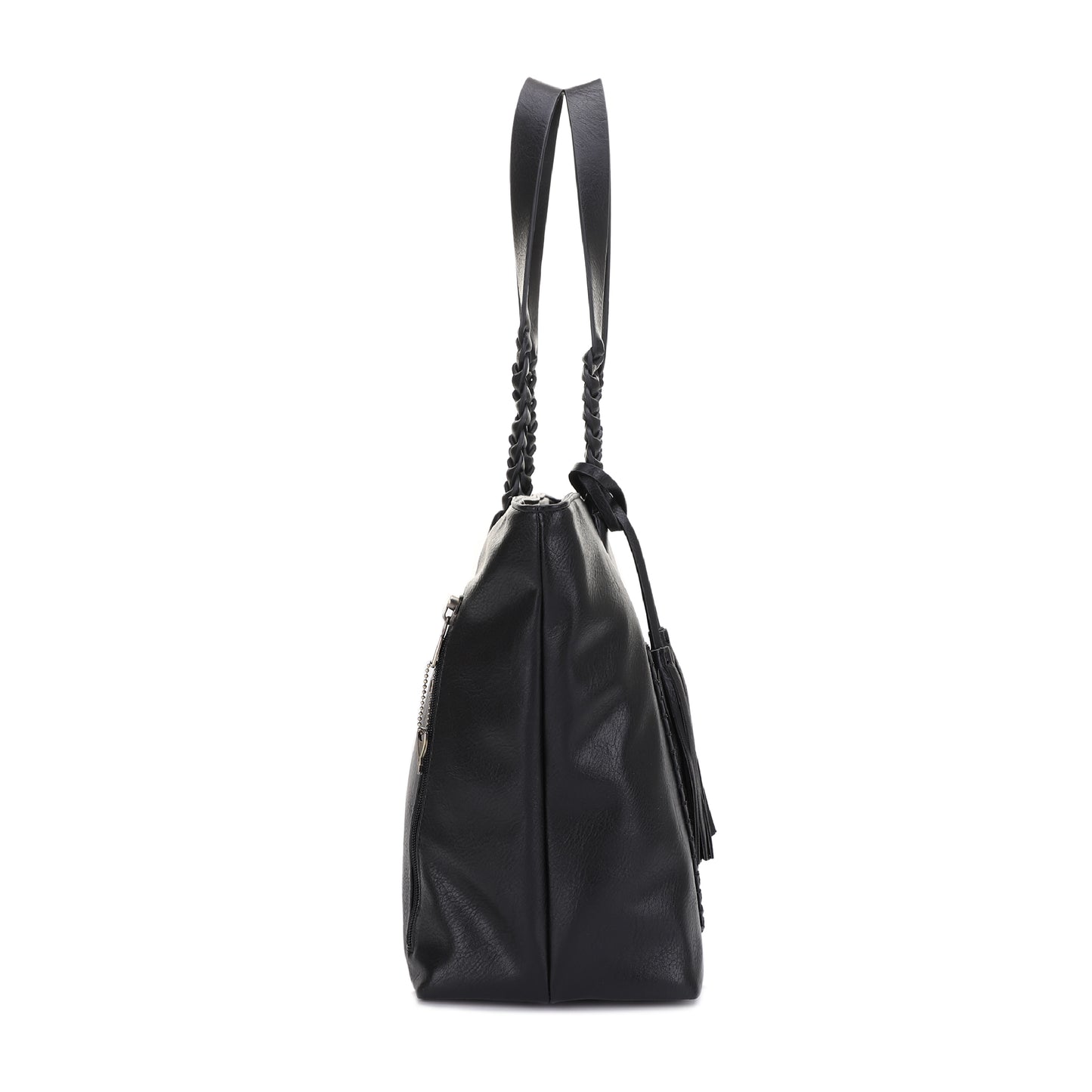 Helena Braided Handle Concealed Carry Tote Bag