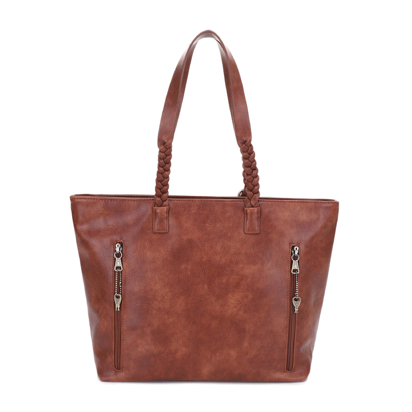 Helena Braided Handle Concealed Carry Tote Bag
