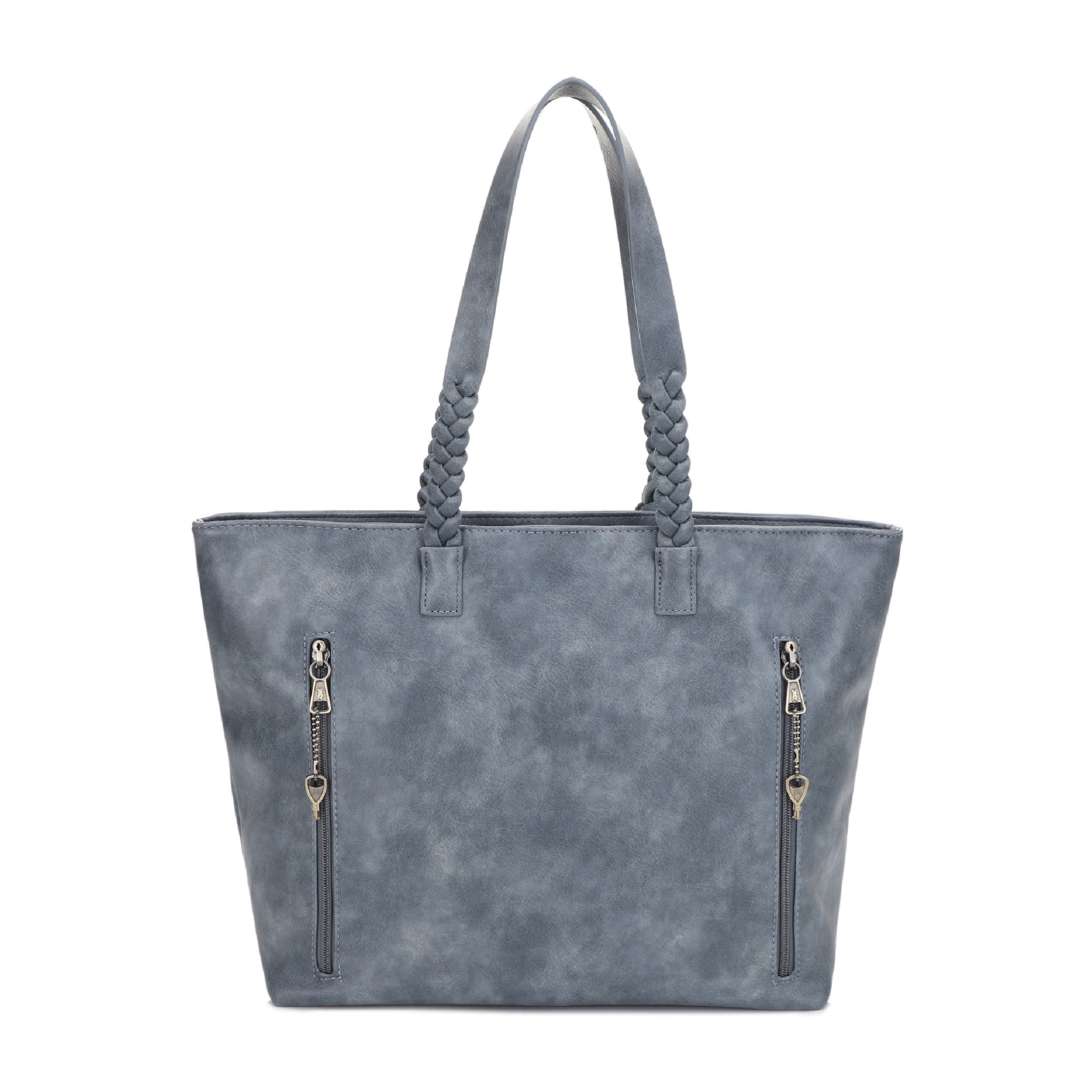 Helena Braided Handle Concealed Carry Tote Bag