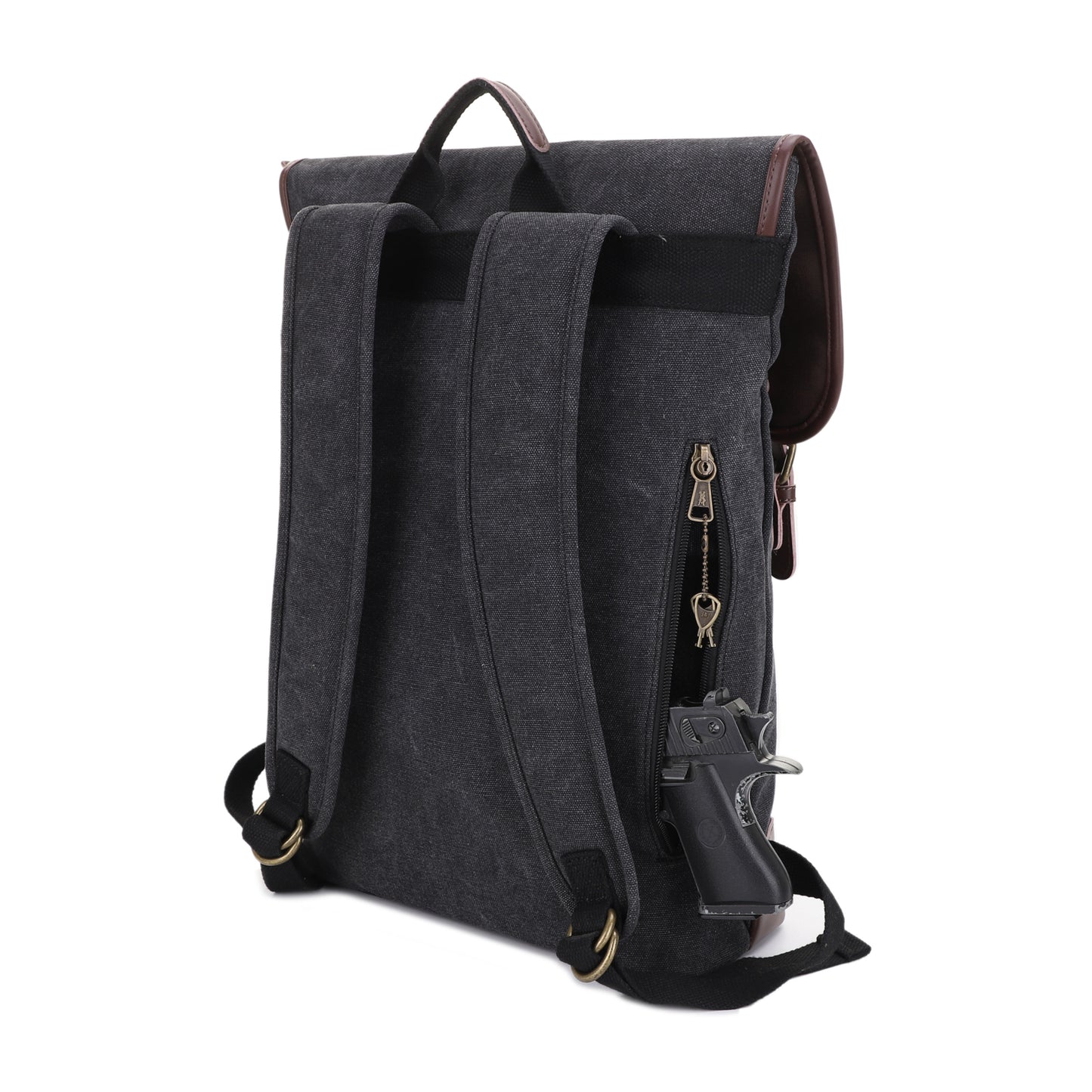 Lassen Unisex Concealed Carry Laptop Backpack