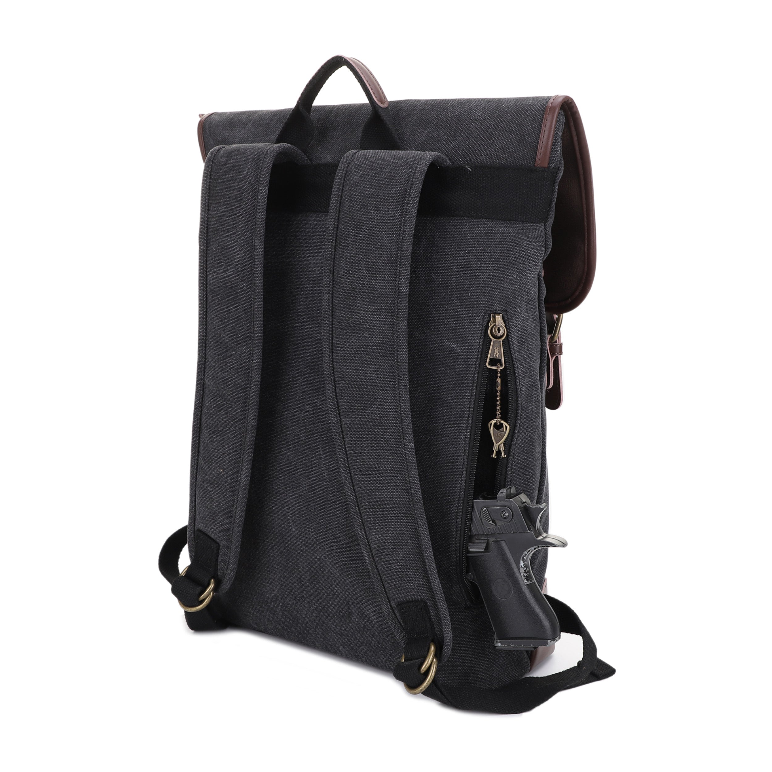 Lassen Unisex Concealed Carry Laptop Backpack