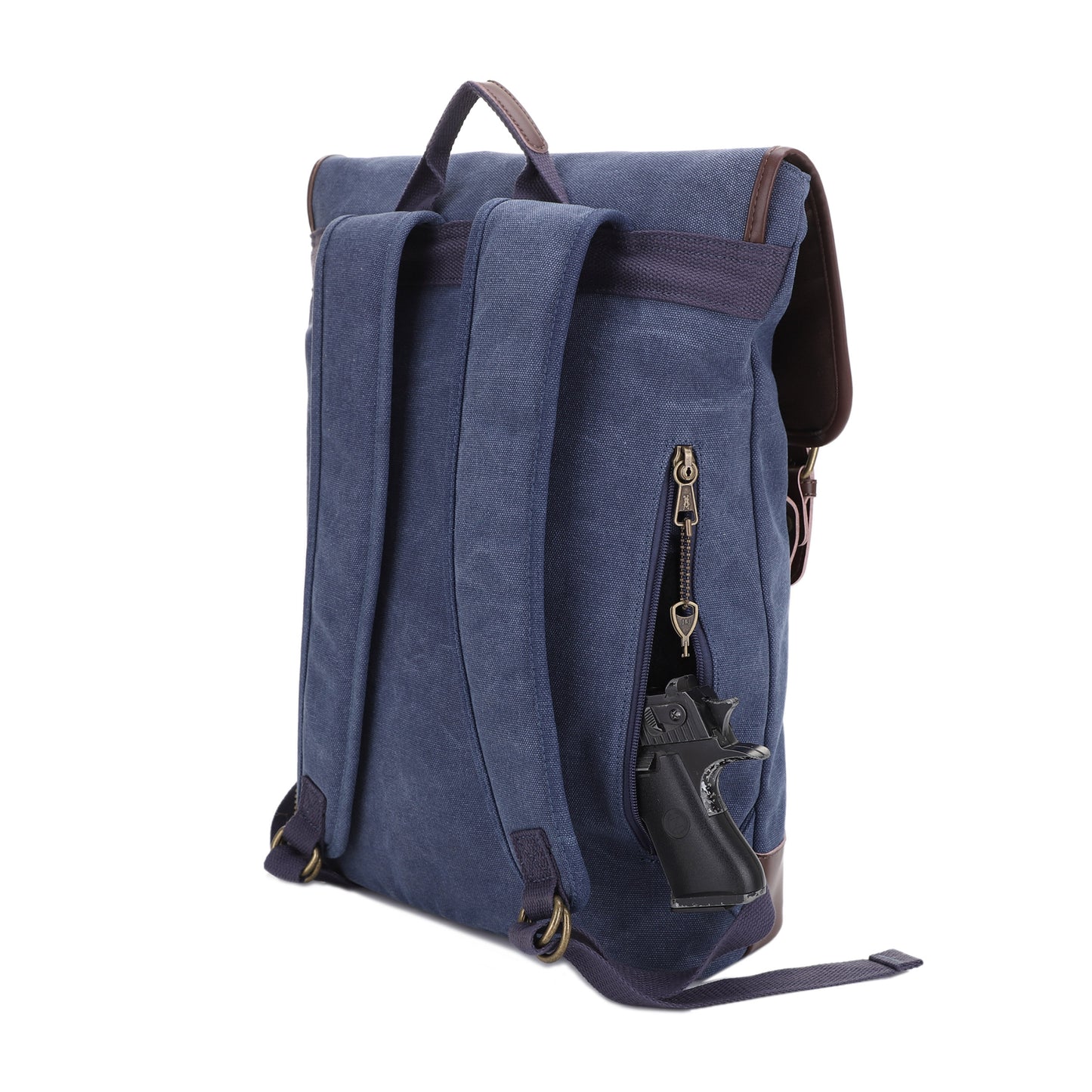 Lassen Unisex Concealed Carry Laptop Backpack