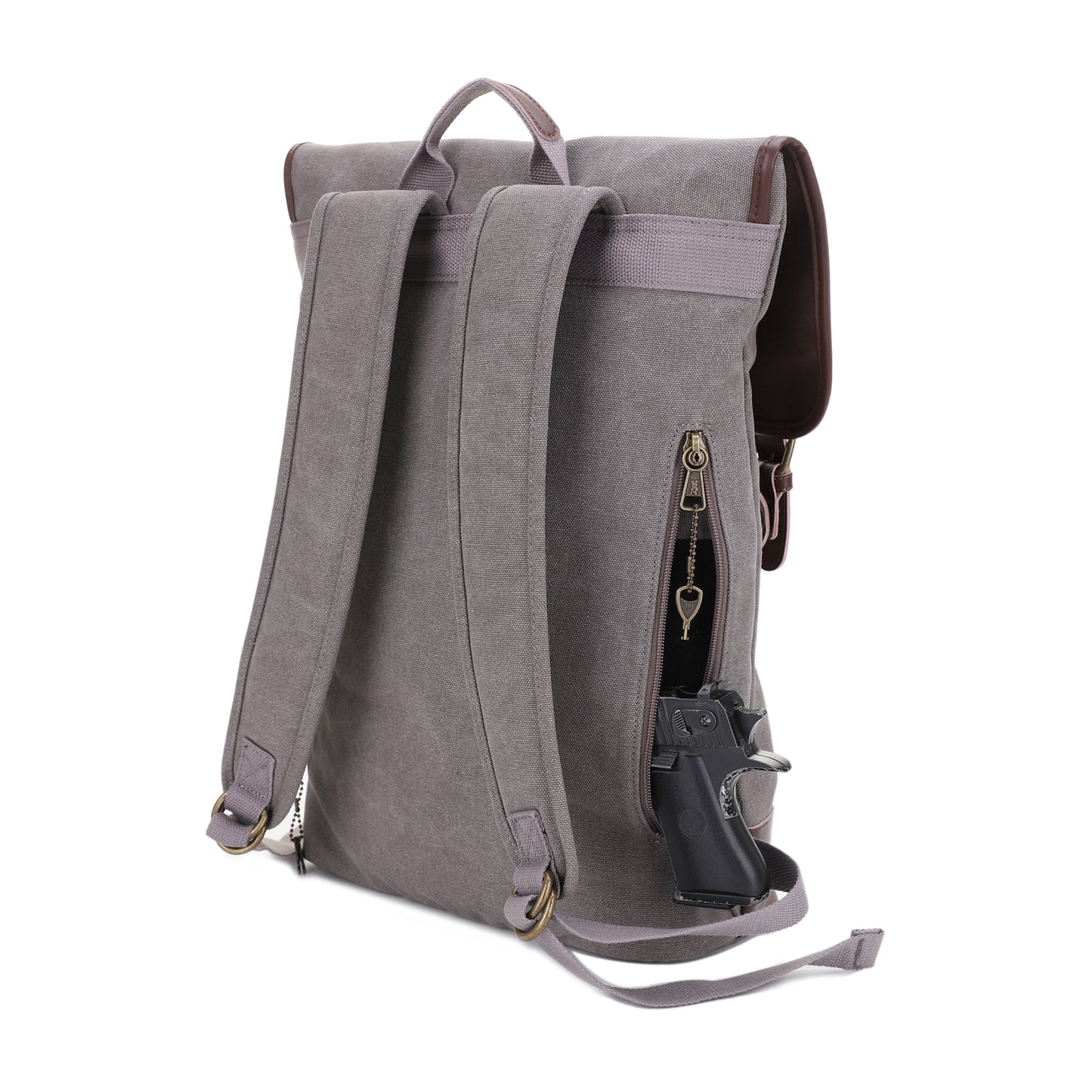 Lassen Unisex Concealed Carry Laptop Backpack
