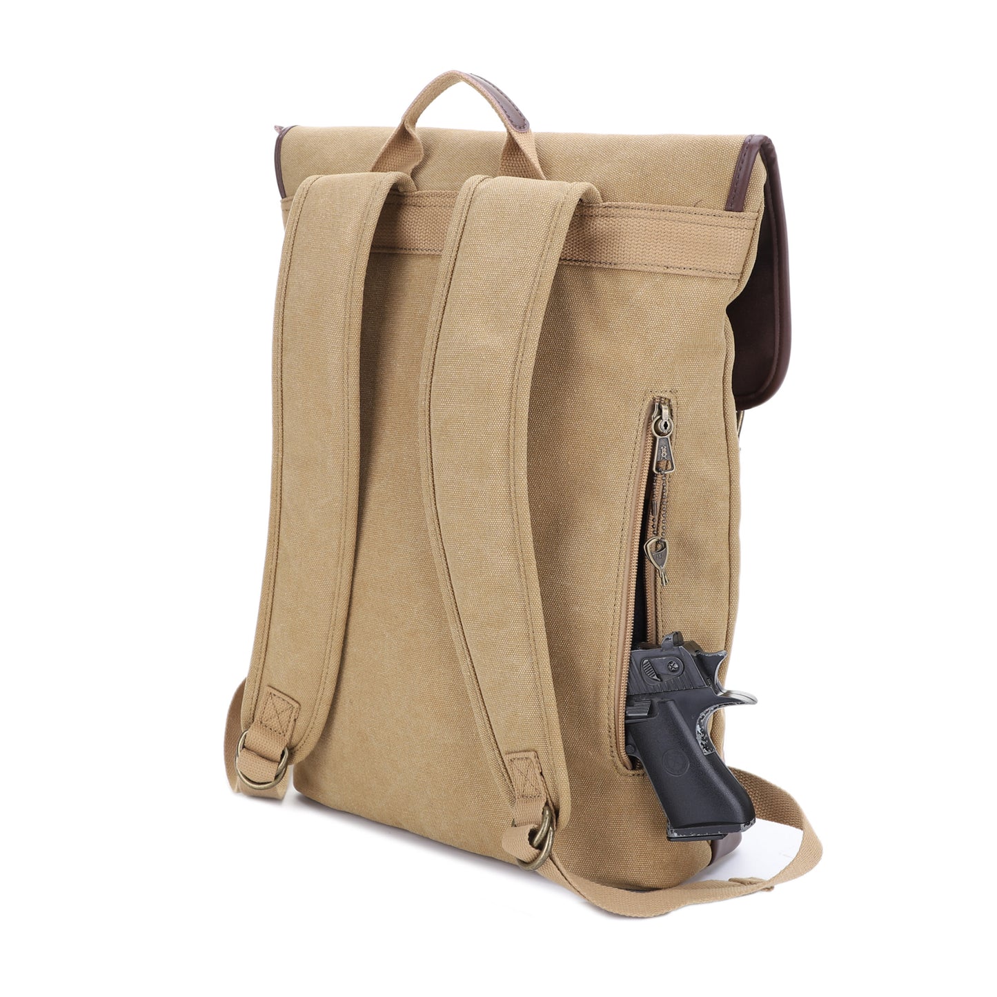 Lassen Unisex Concealed Carry Laptop Backpack