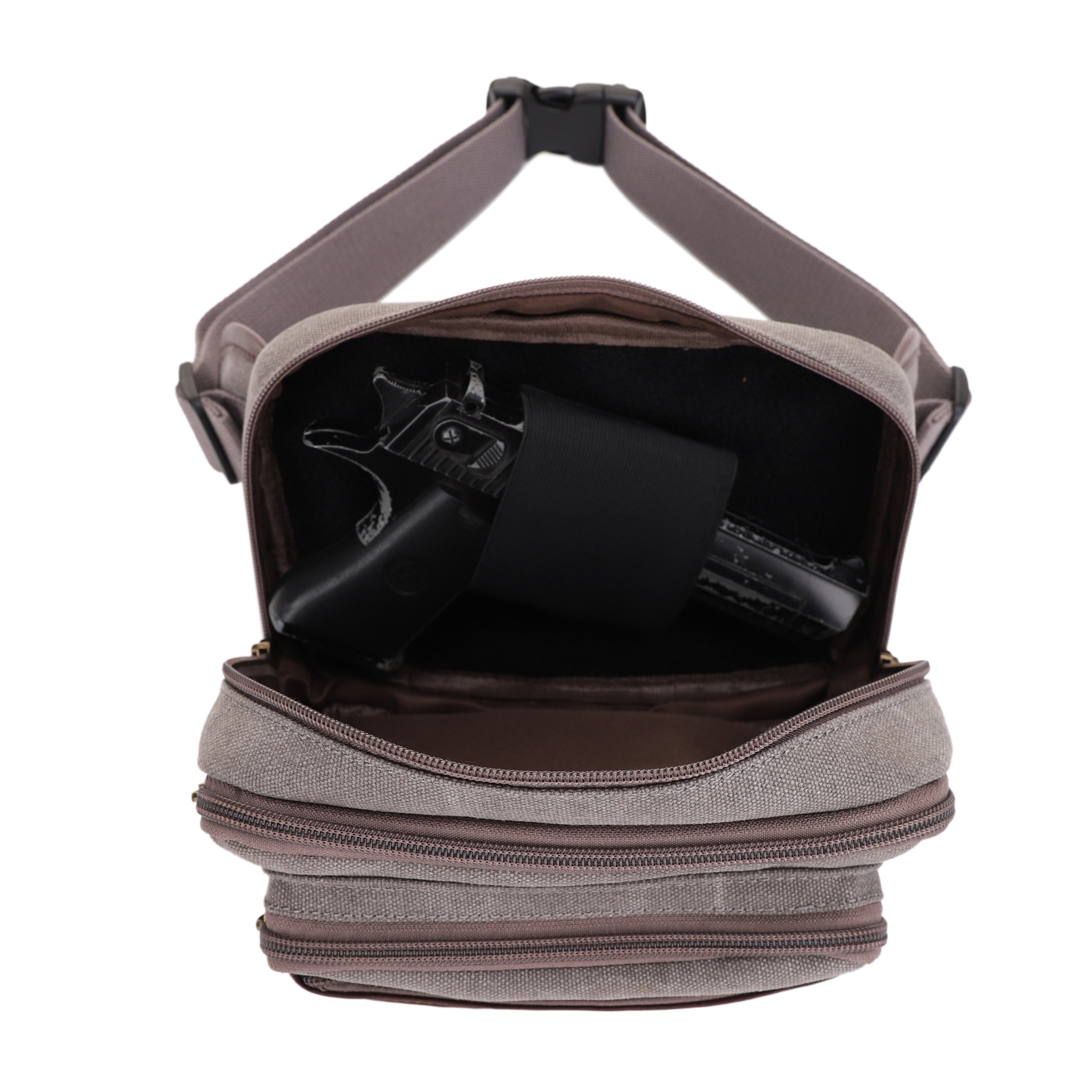 Klamath Unisex Canvas Concealed Carry Waist Bag