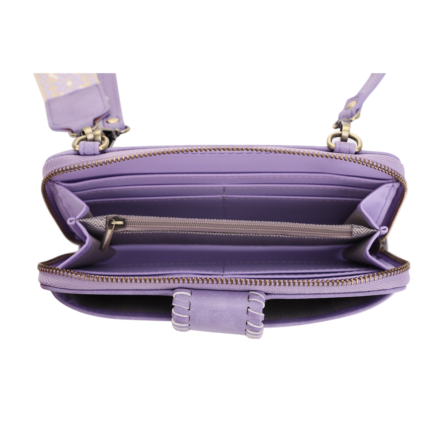 SG SUGU Alice Crossbody & Wristlet Wallet Purse (Non-CCW)