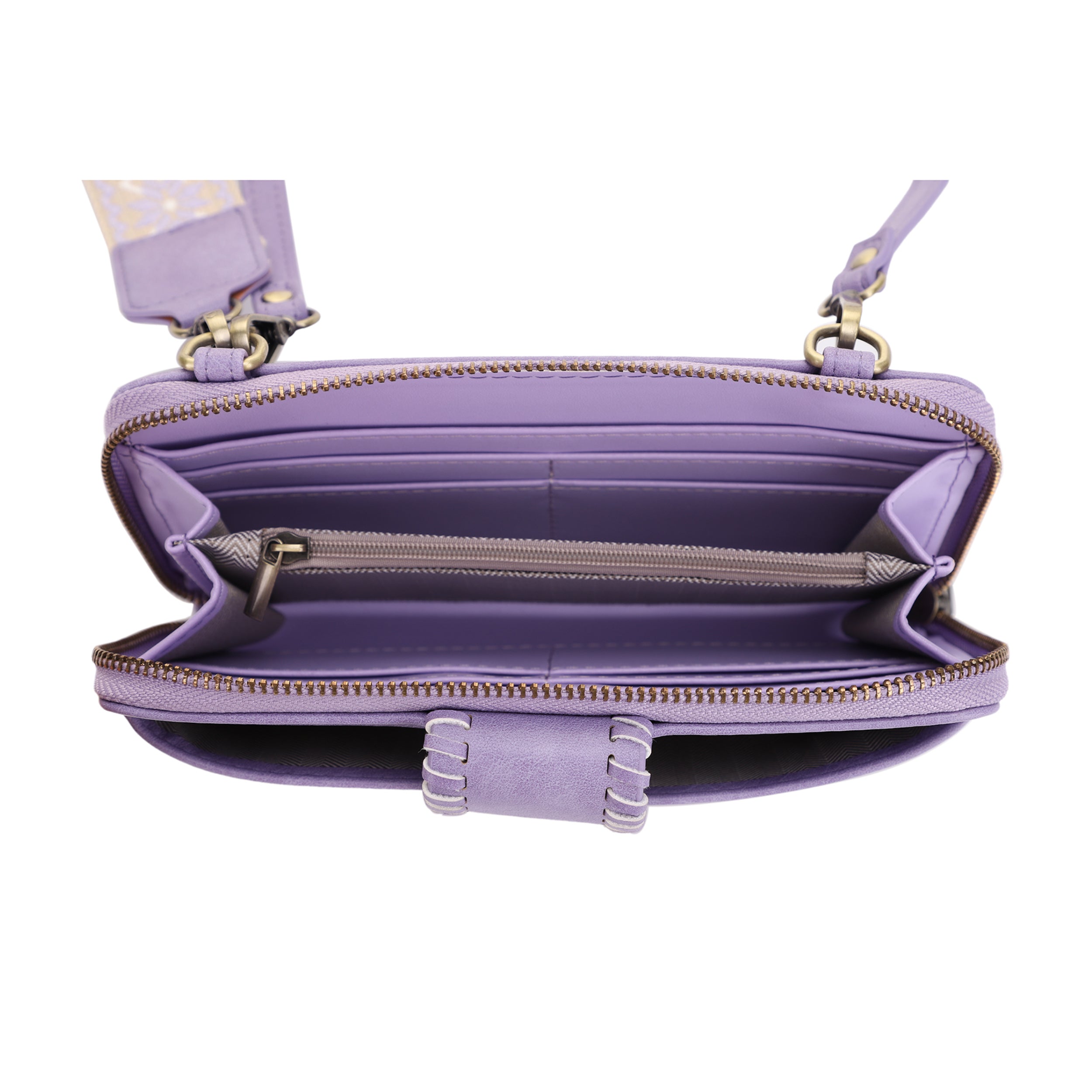 SG SUGU Alice Crossbody & Wristlet Wallet Purse (Non-CCW)