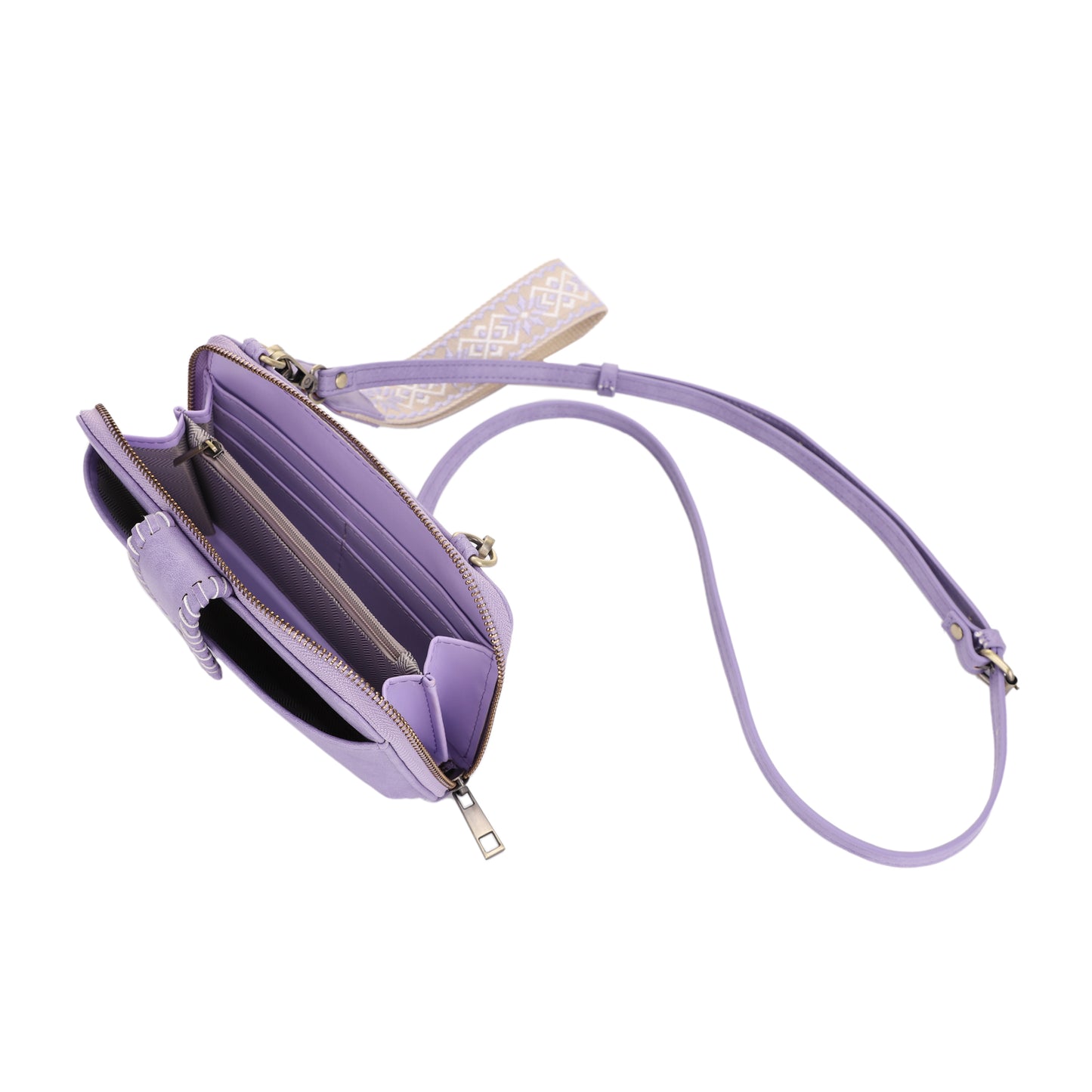 SG SUGU Alice Crossbody & Wristlet Wallet Purse (Non-CCW)