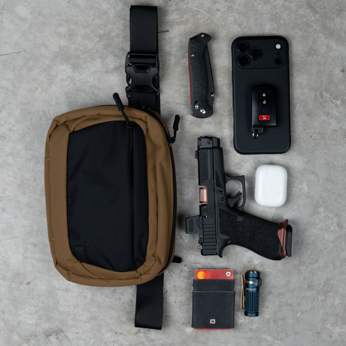 The Slate Pack CCW Fanny Pack with Quick Draw Access