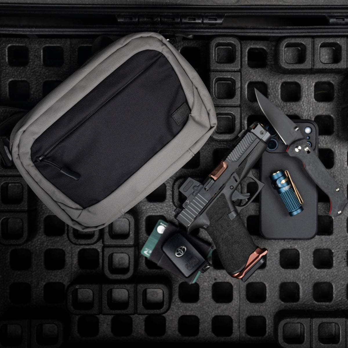The Slate Pack CCW Fanny Pack with Quick Draw Access