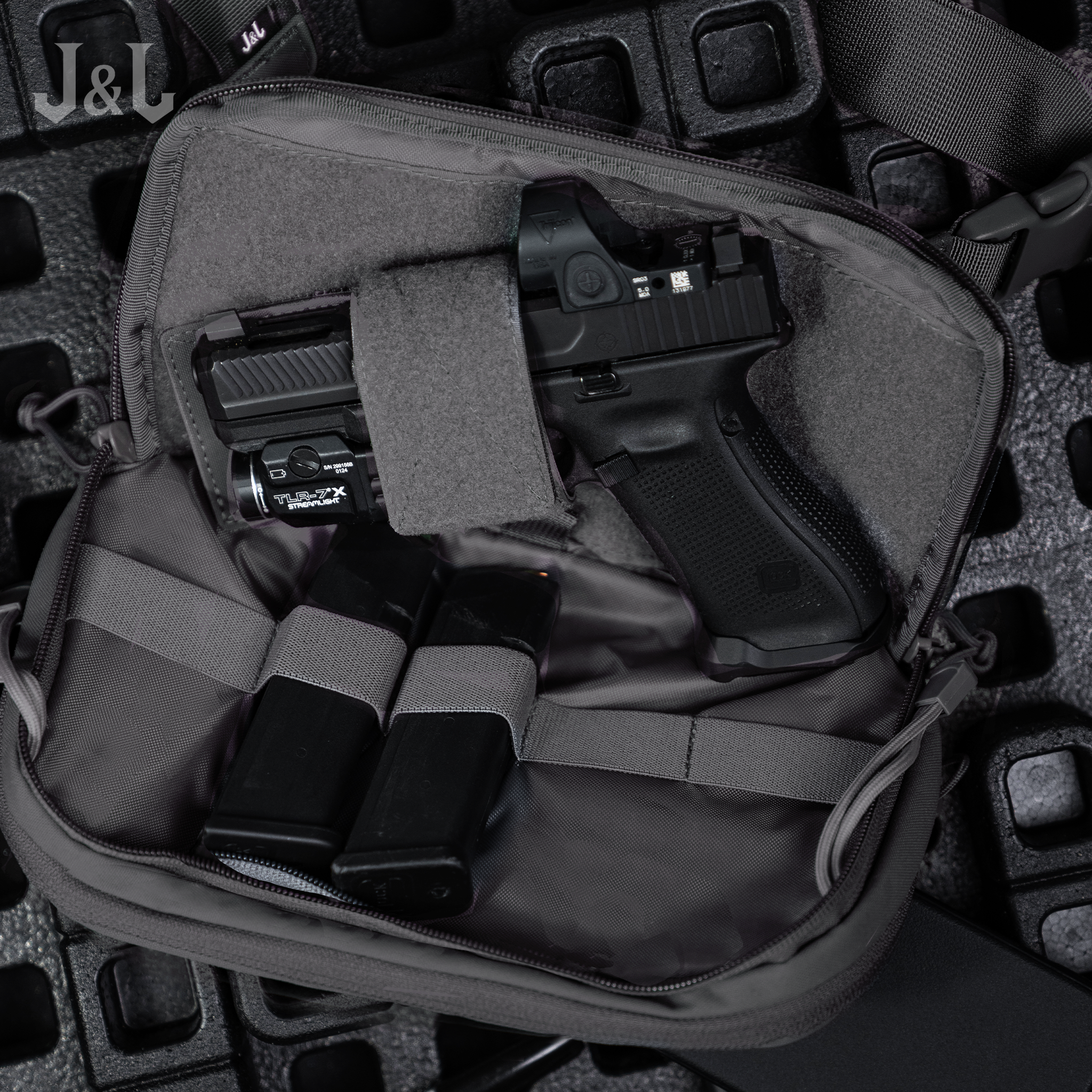 Edgepack CCW Nylon Waist Pack with Quick-Draw Function