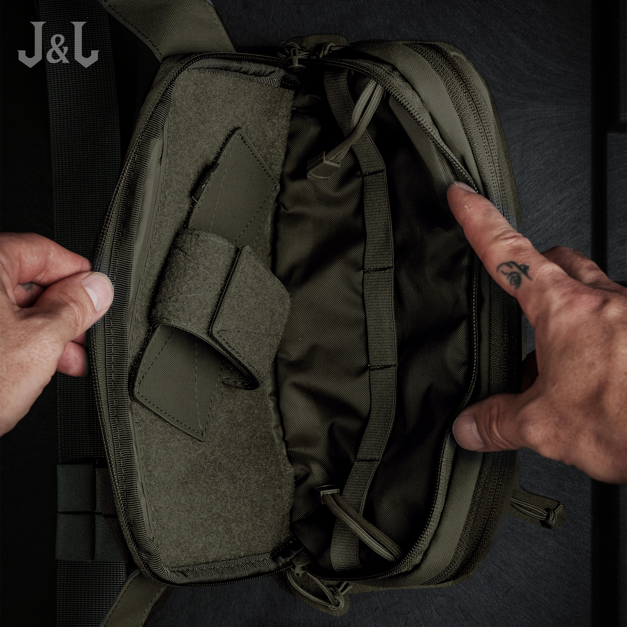 Edgepack CCW Nylon Waist Pack with Quick-Draw Function