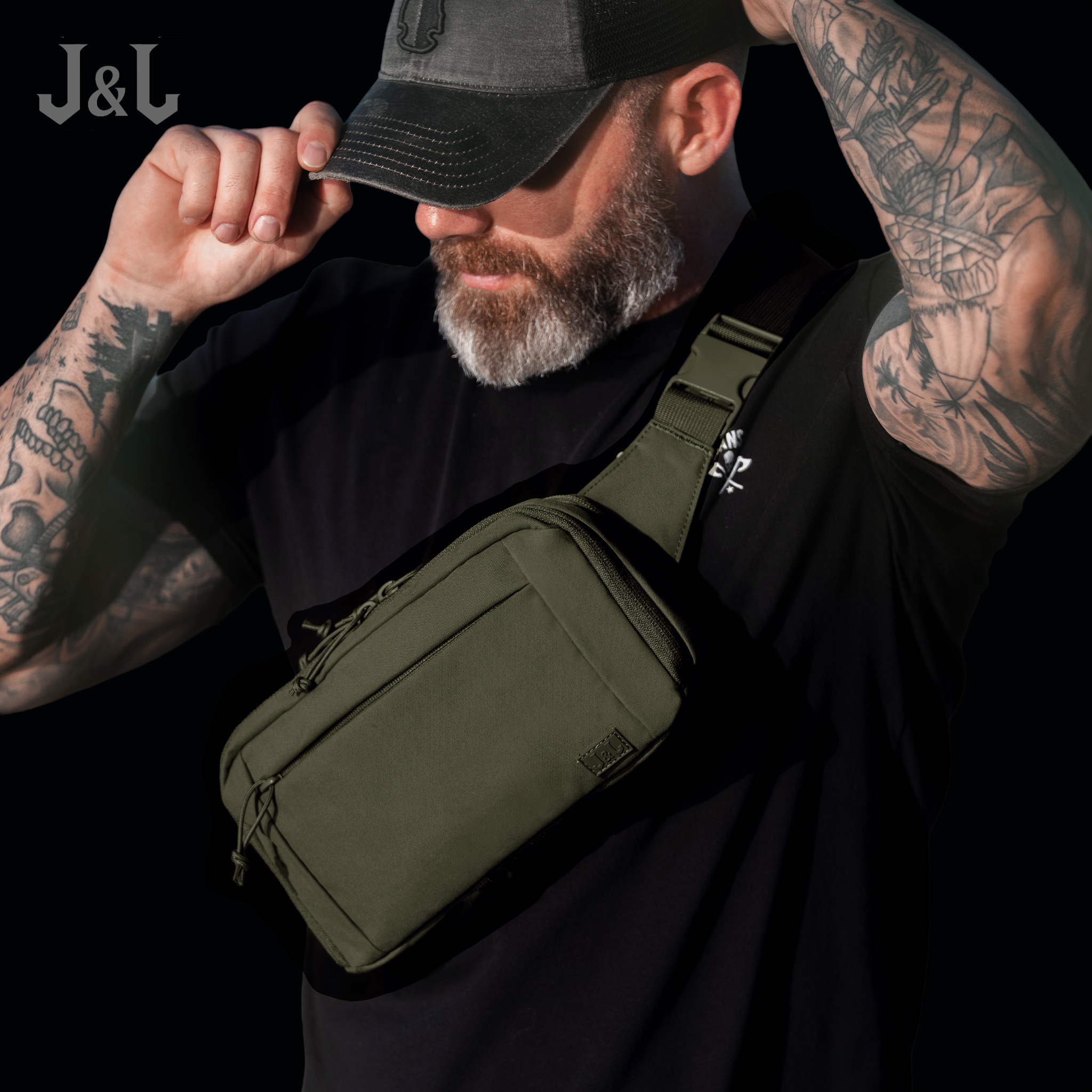 Edgepack CCW Nylon Waist Pack with Quick-Draw Function