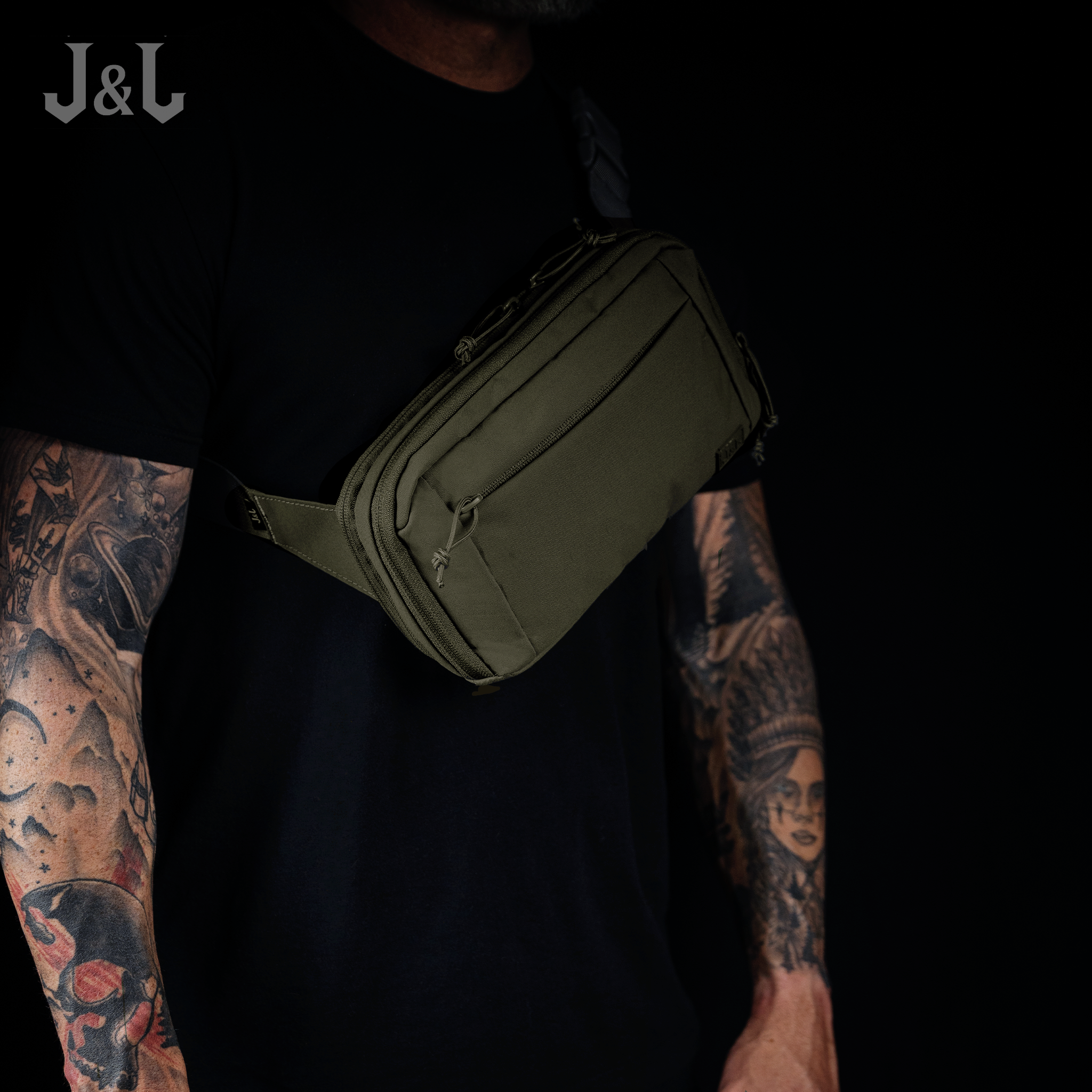 Edgepack CCW Nylon Waist Pack with Quick-Draw Function