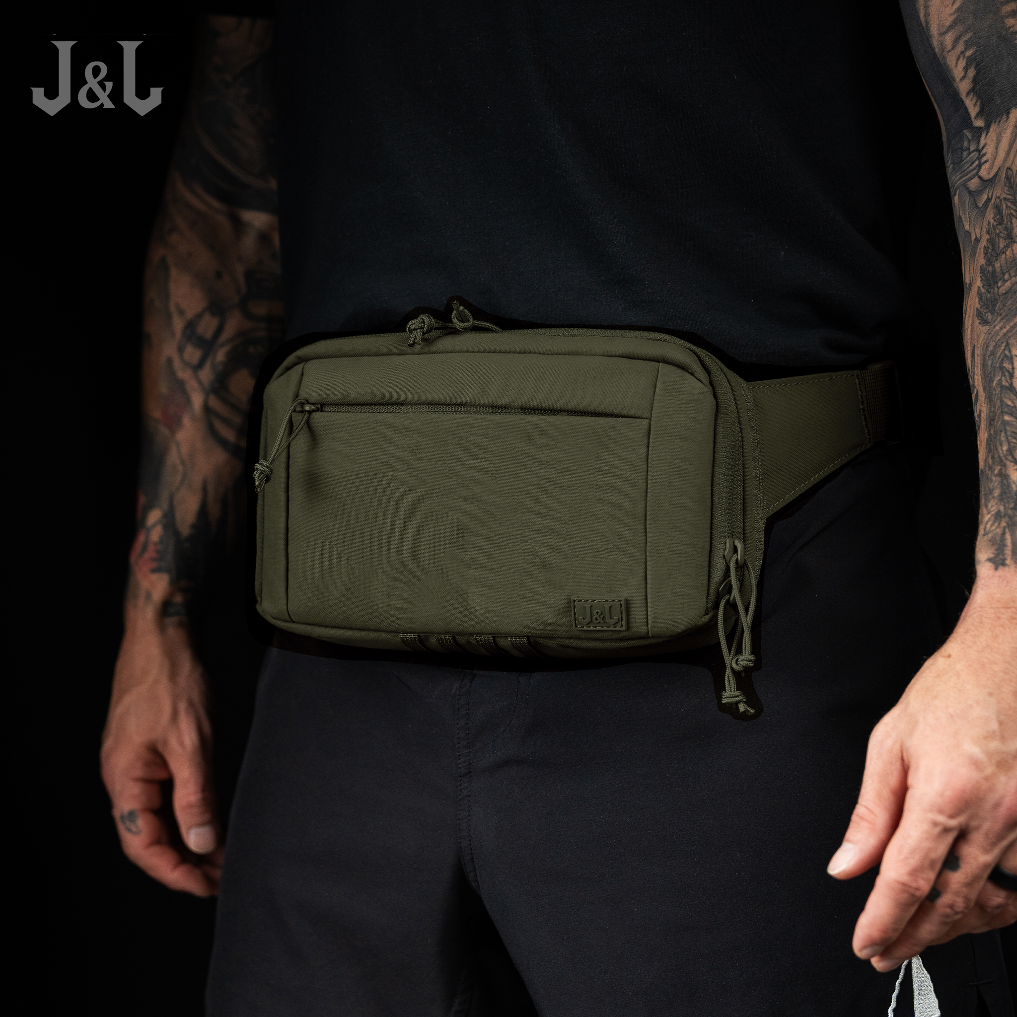 Edgepack CCW Nylon Waist Pack with Quick-Draw Function