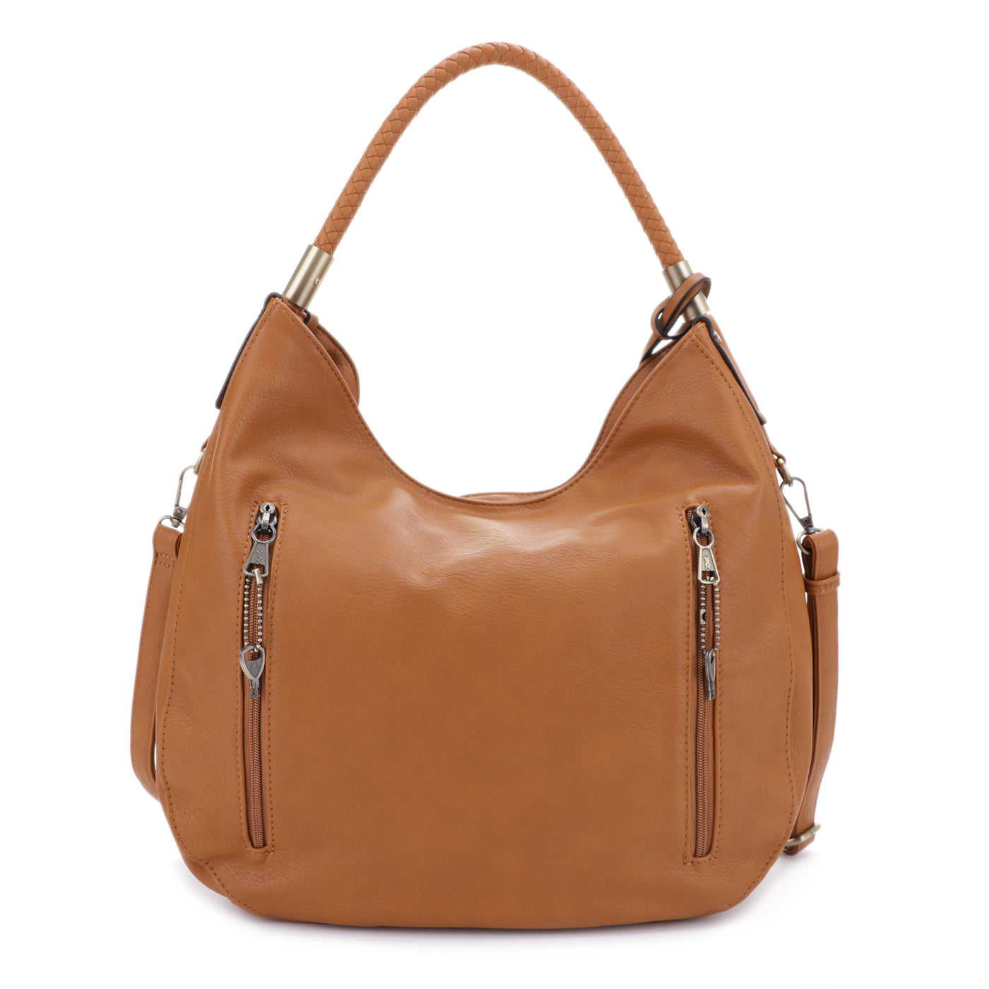 Sienna Concealed Carry Lock and Key Tassel Hobo Shoulder Bag